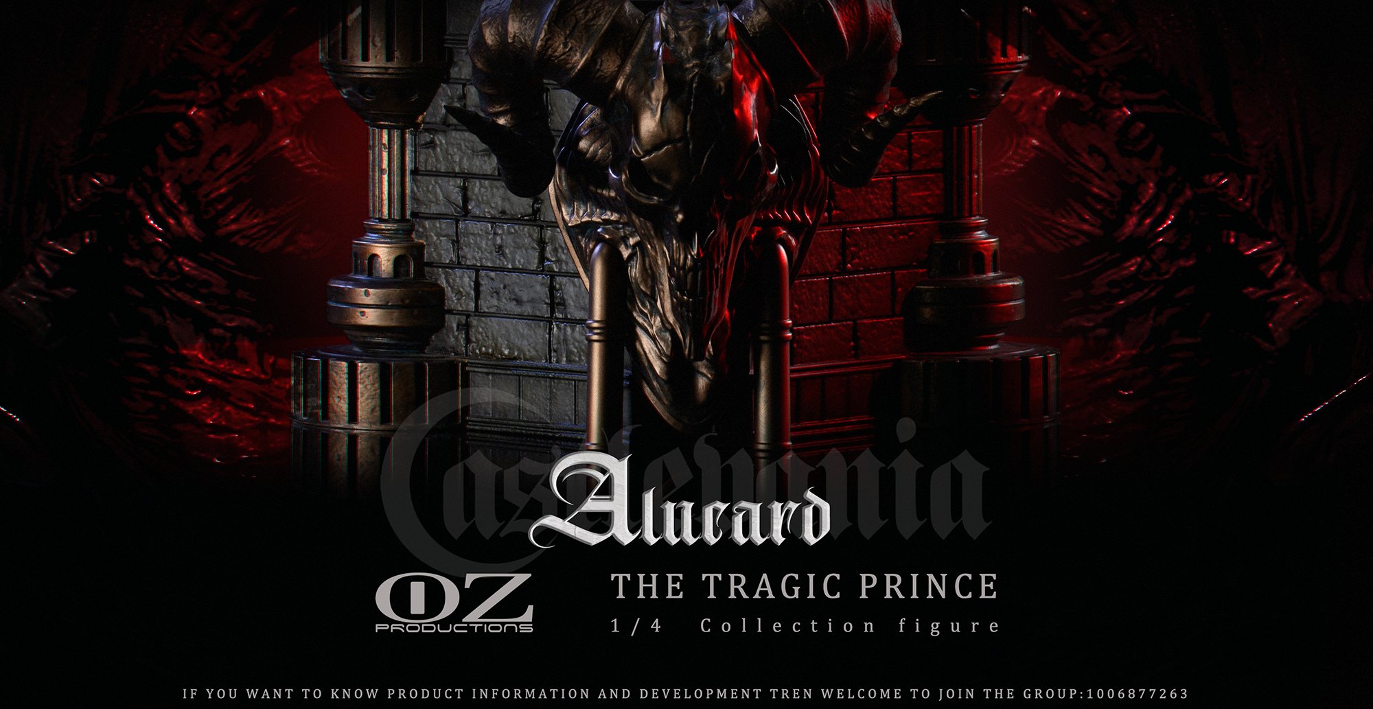 【Pre-sale】1/4 Scale Alucard-The Tragic Prince-Oz Production