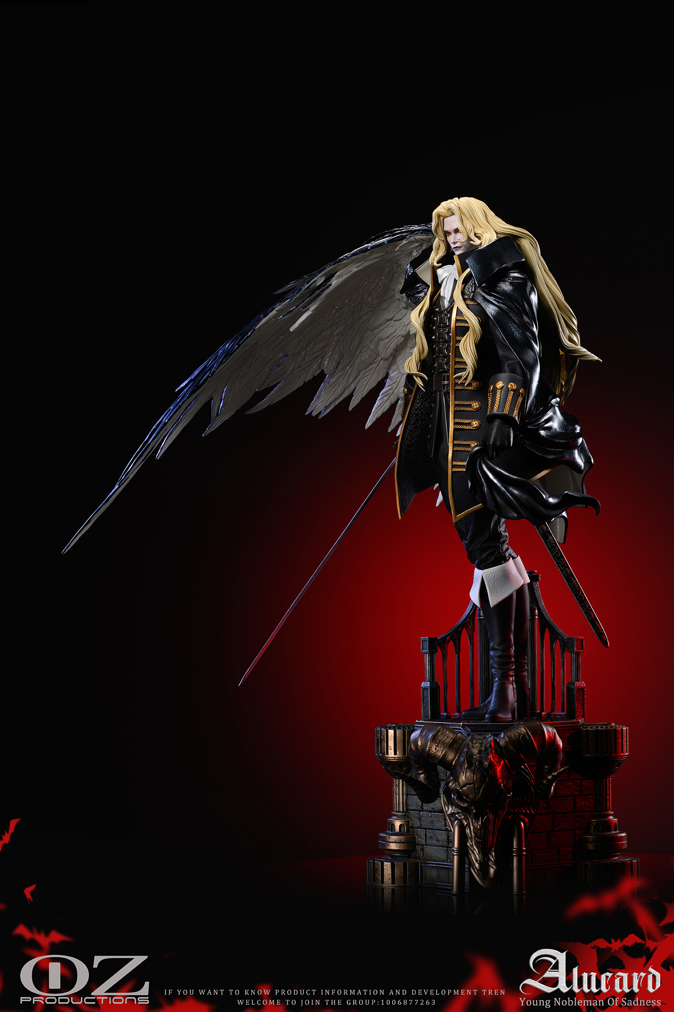 【Pre-sale】1/4 Scale Alucard-The Tragic Prince-Oz Production