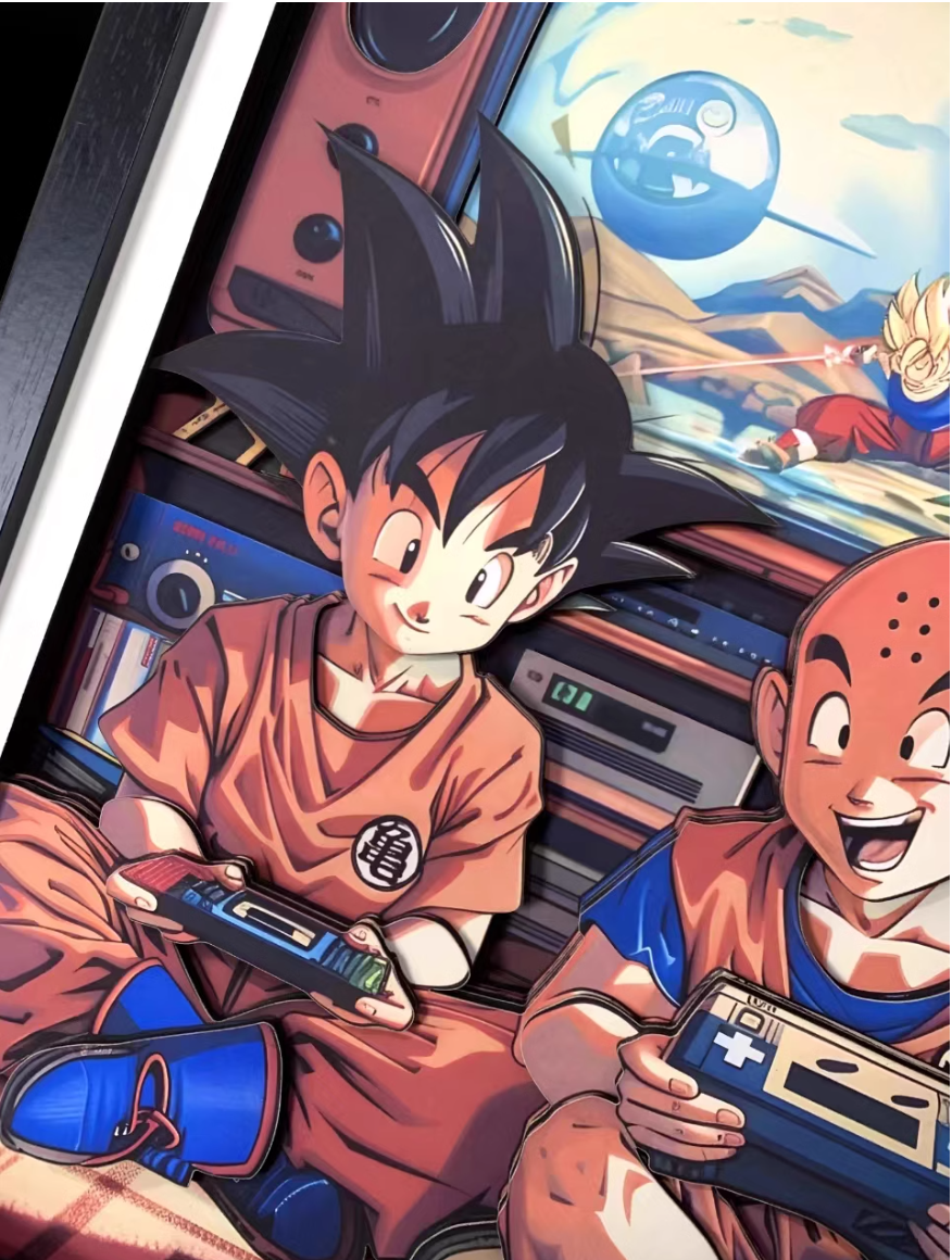 【In stock】Decorative Painting of Son Goku-MOMO Studio