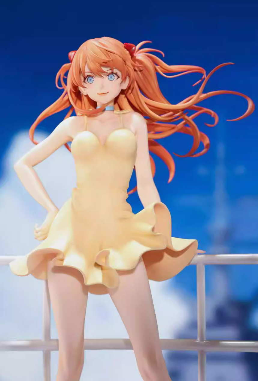 【Last one】1/4 & 1/6 Scale Yellow Dress Asuka Langley Soryu-EVANGELION-Beast-Studios