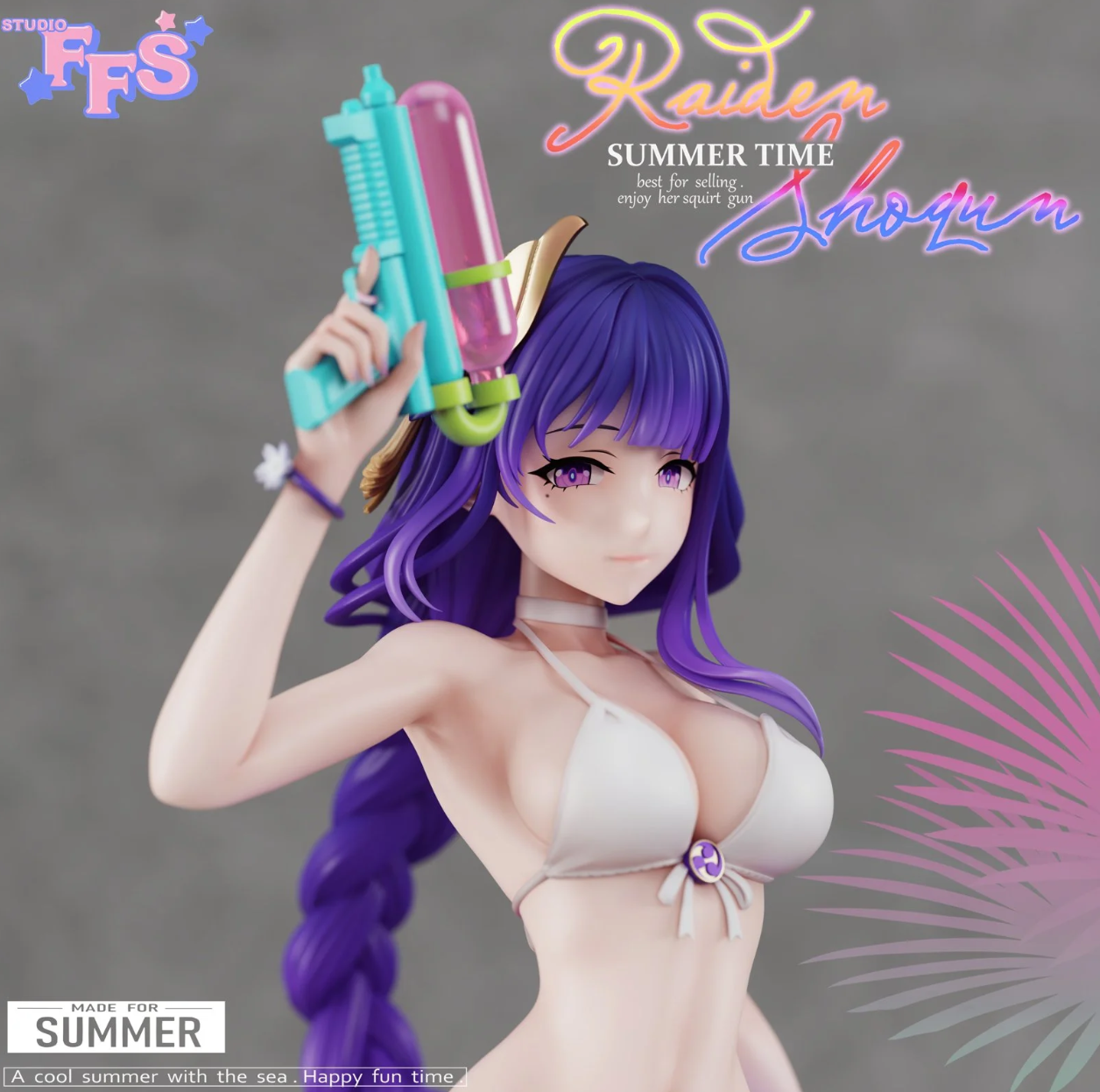 【Last one】Swimsuit Ver. Yae Miko & Raiden Shogun-Genshin Impact-FFS Studio