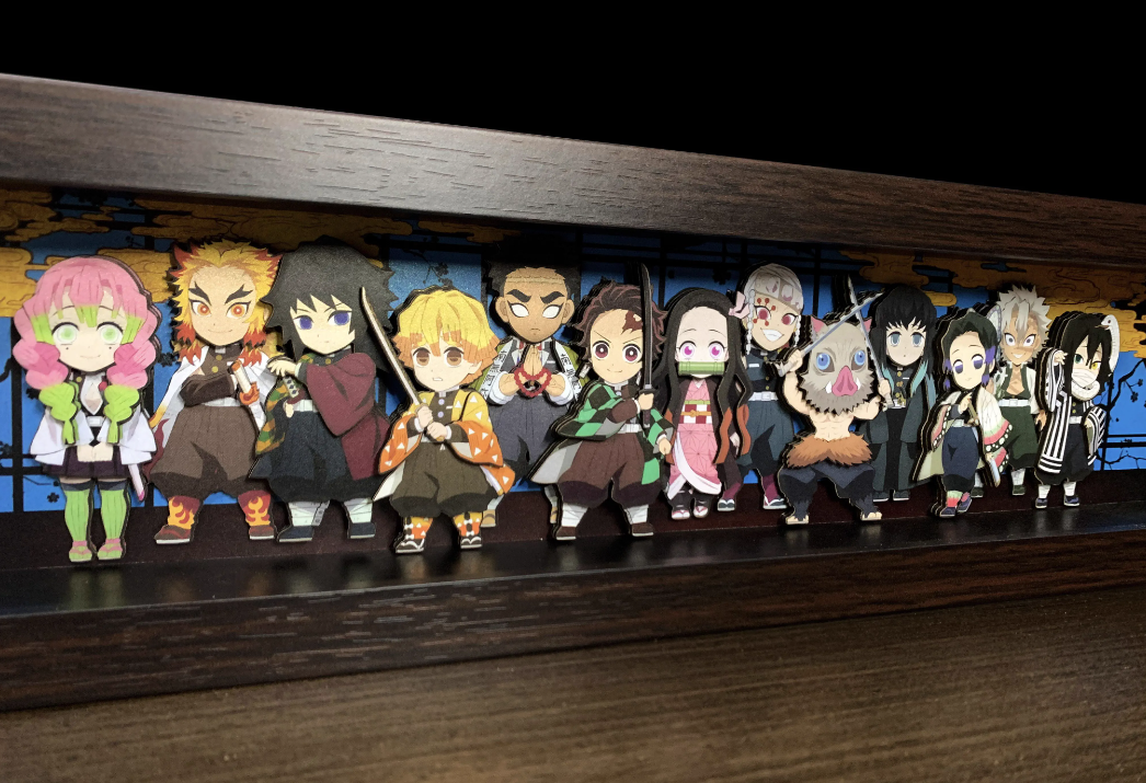 【In stock】Decorative Painting of Characters in Demon Slayer-MOMO Studio