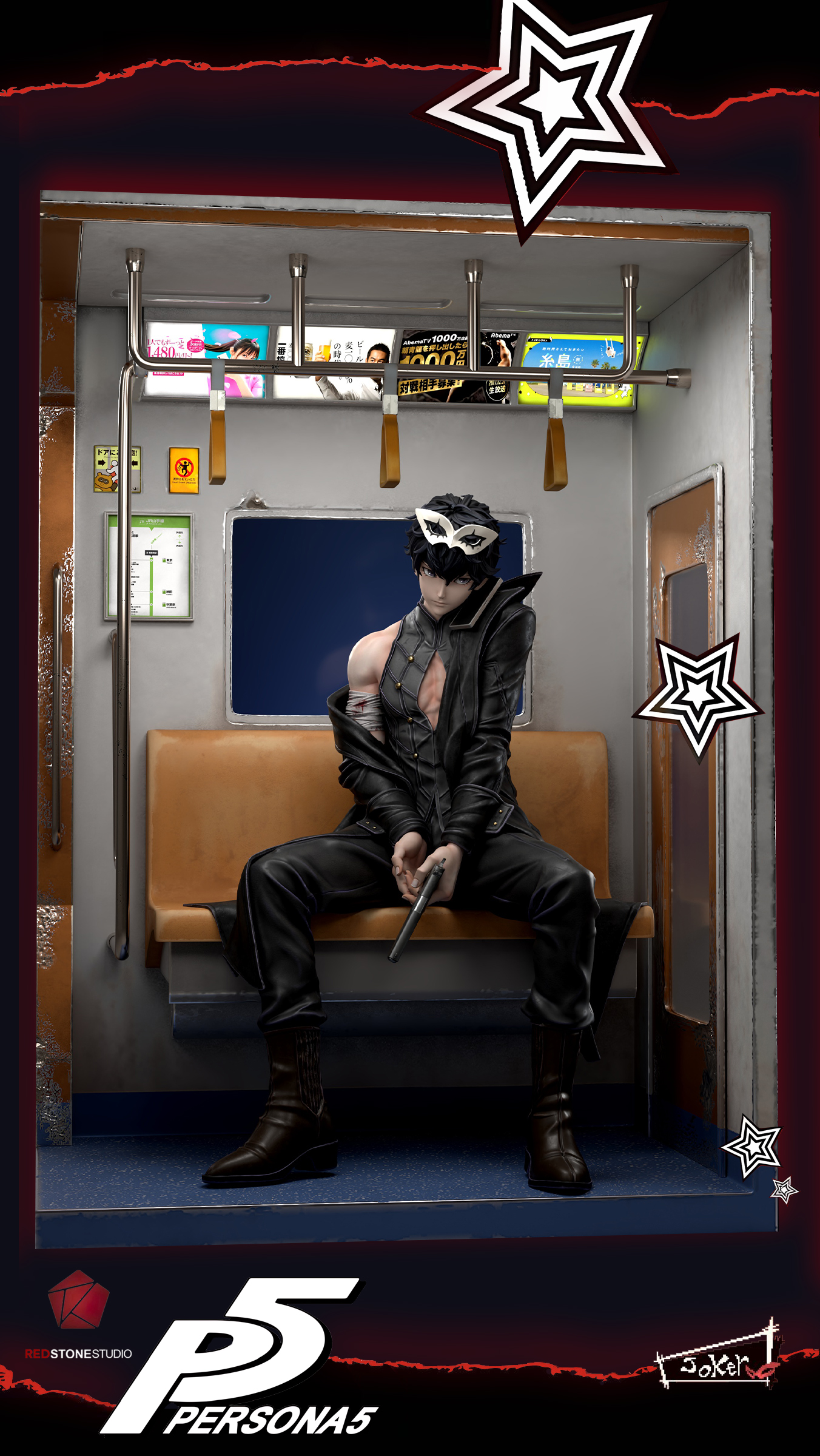 【Sold out】1/6 Scale JOKER-Persona 5-Red Stone Studio