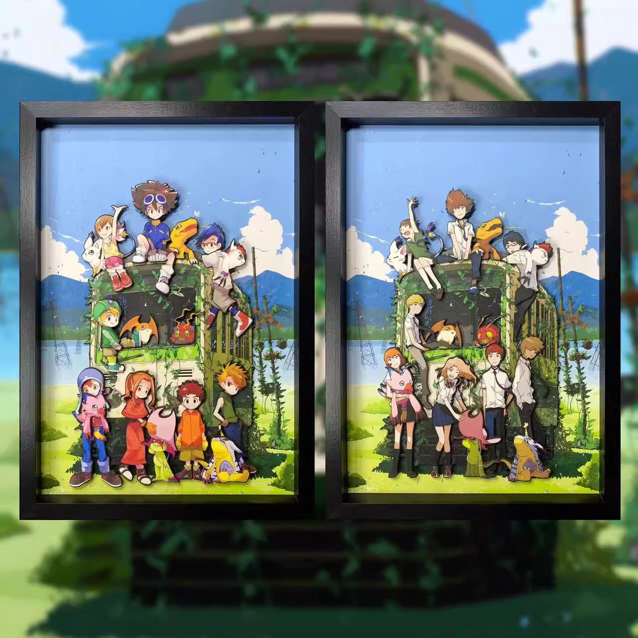 【In stock】Decorative Painting of Characters of Digimon-Mystical Art Studio