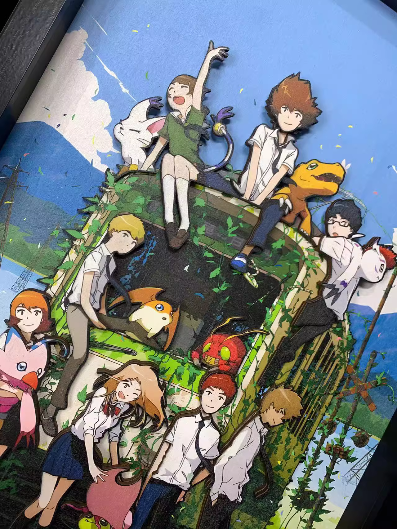 【In stock】Decorative Painting of Characters of Digimon-Mystical Art Studio