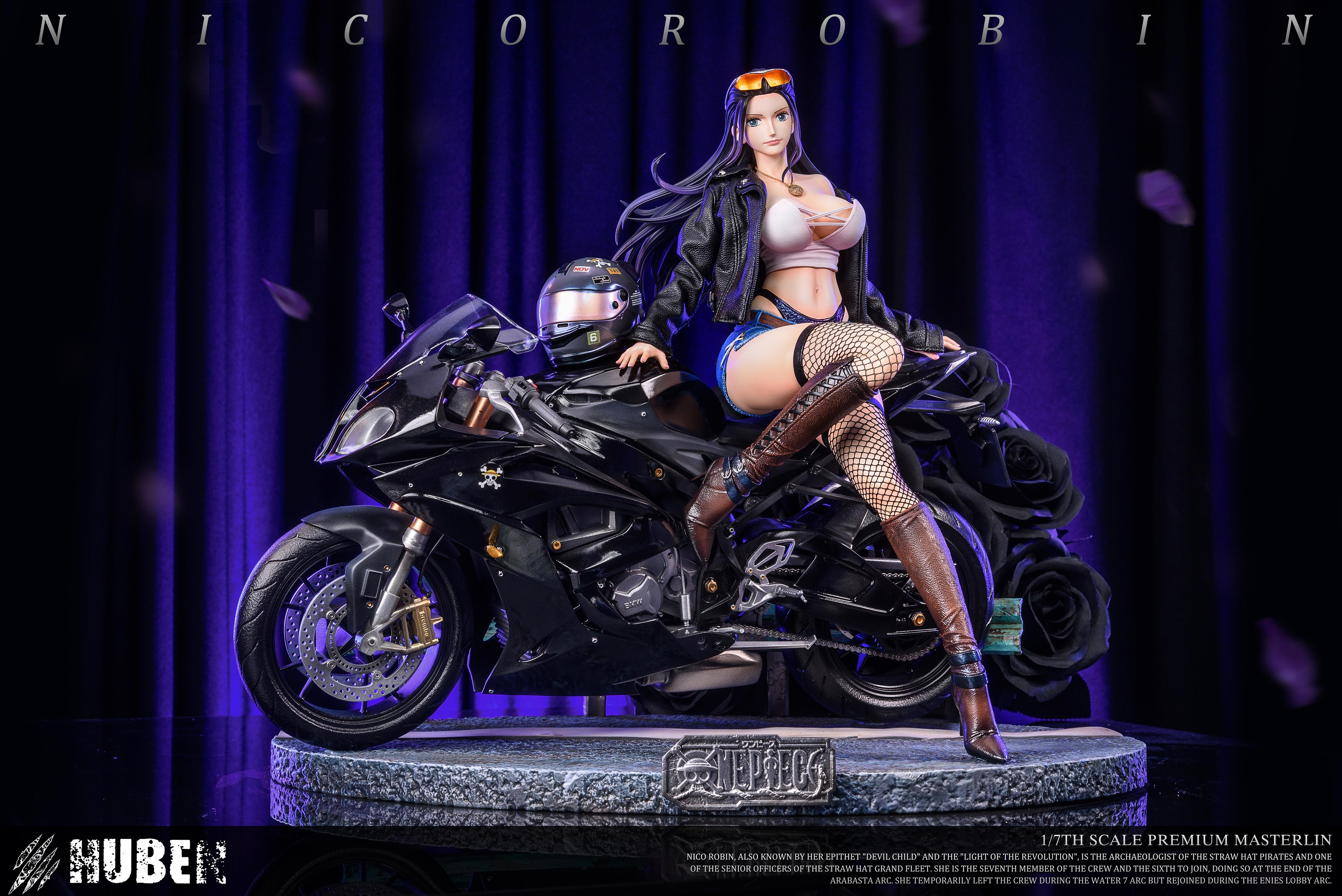 【Sold out】1/7 Scale Motorcycle Girl 02 Robin-HuBen Studio