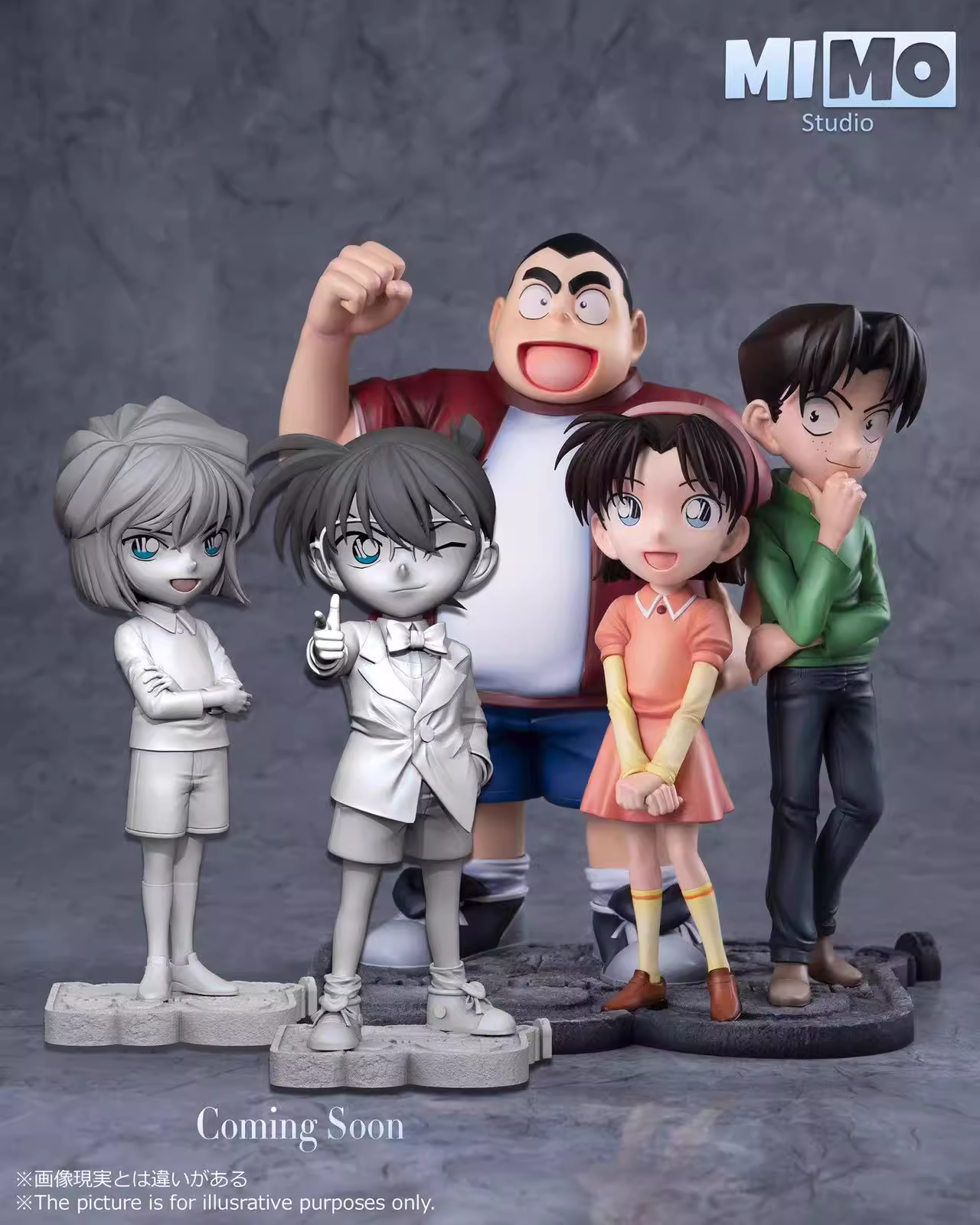 【Sold out】Amy Yeager, Mitch Tennyson & Kojima Genta-Detective Conan-Mimo Studio