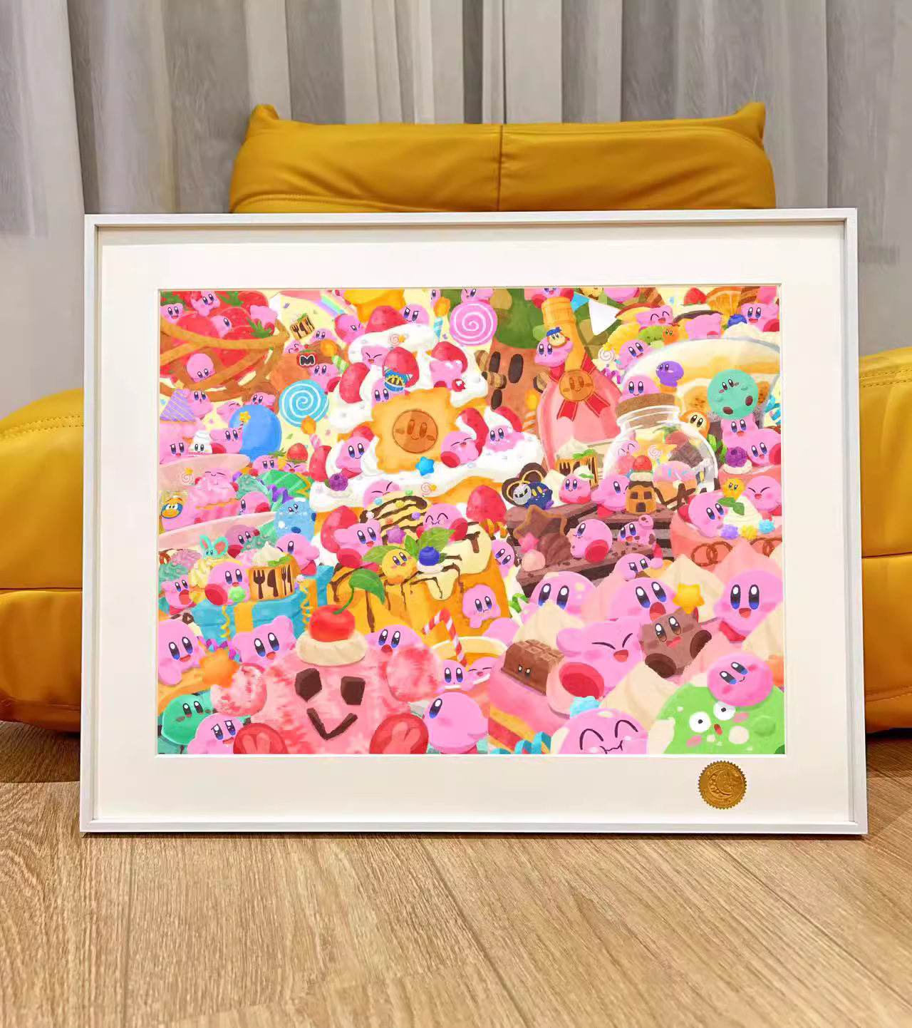 【Pre-sale】Decorative Painting of Kirby-Pokemon-XingKong Studio