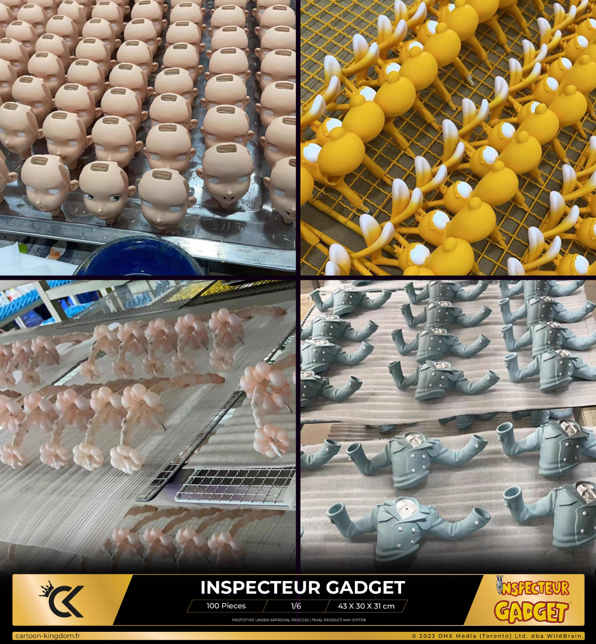 【Pre-sale】1/6 Scale Gadget & Penny-Inspector Gadget-Cartoon Kingdom Studio