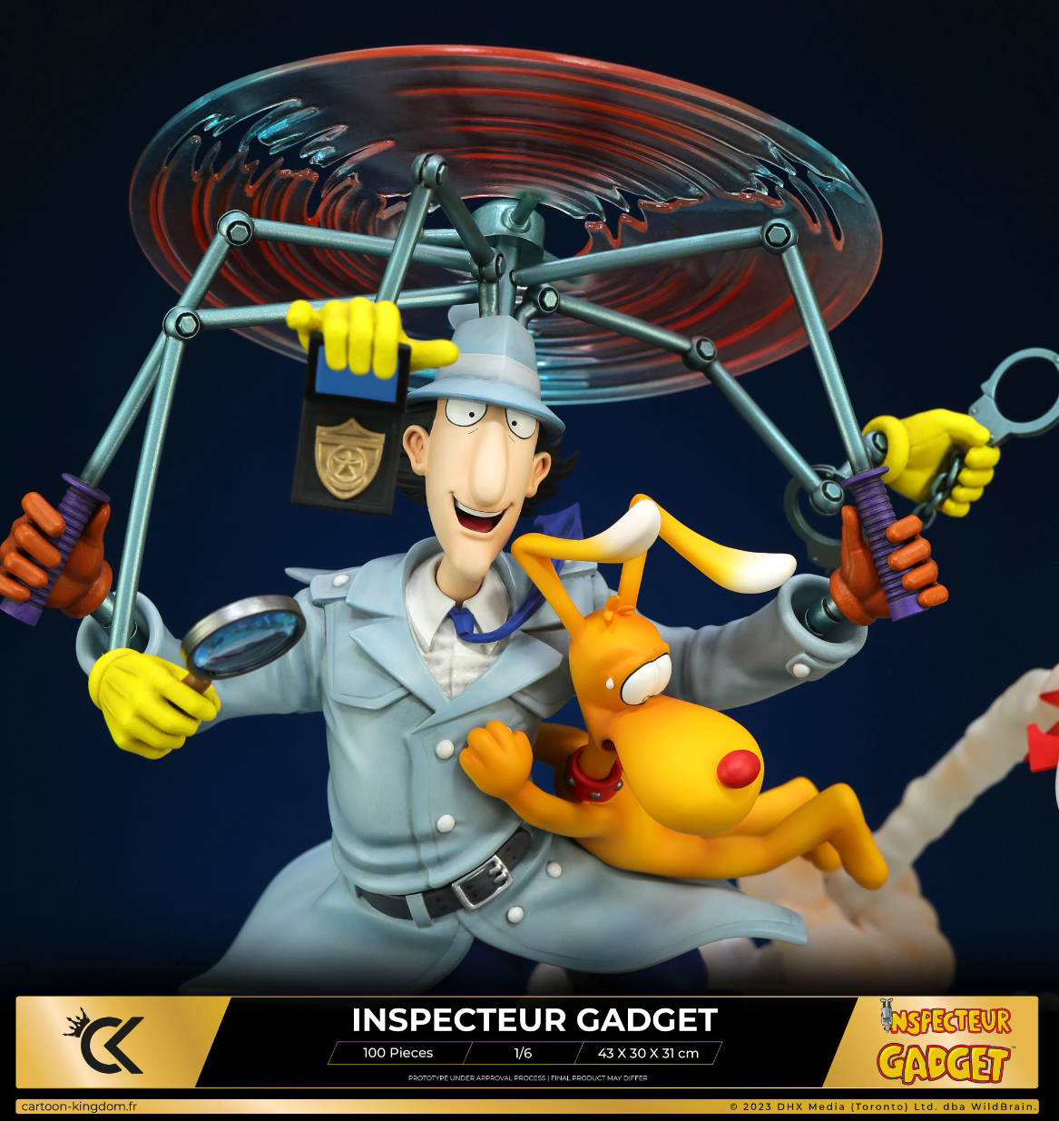 【Pre-sale】1/6 Scale Gadget & Penny-Inspector Gadget-Cartoon Kingdom Studio