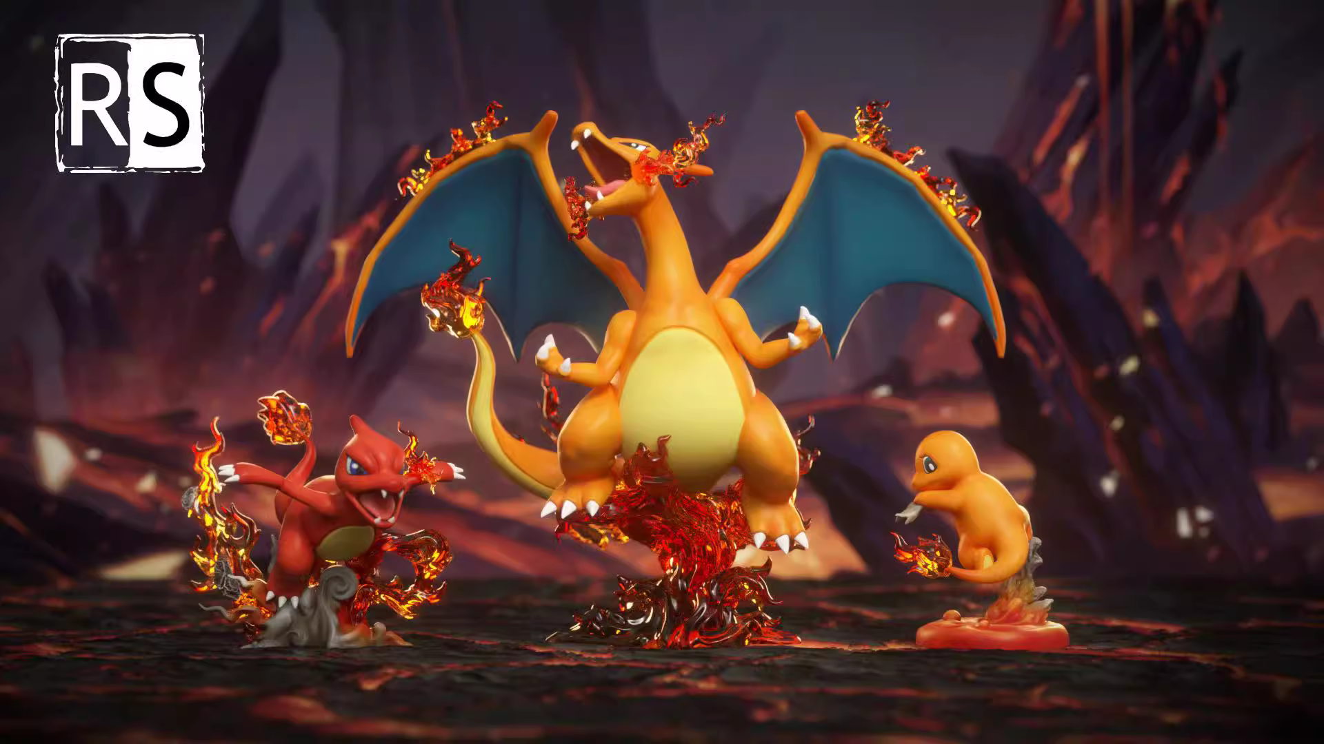【Pre-sale】1/20 Scale Charmander-Pokemon-RS Studio