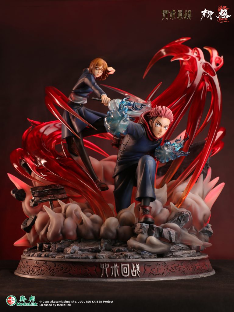 【Pre-sale】1/6 Scale Itadori Yuji & Nobara Kugisaki: Black Flash