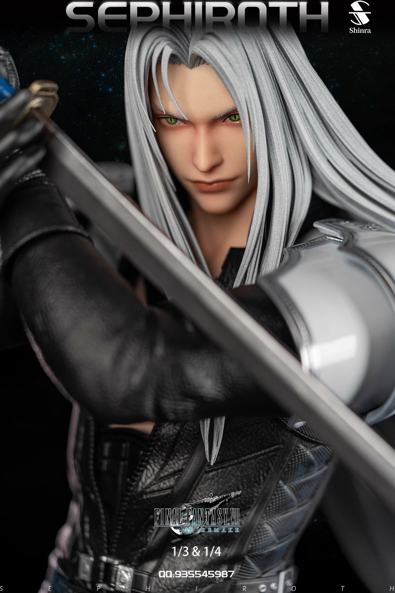 【Pre-sale closed】1/3 & 1/4 Scale Sephiroth-(FF7) Final Fantasy-Shinra Studio