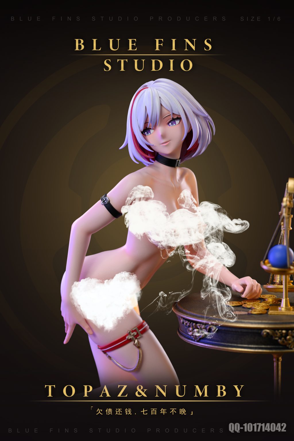 【Last one】1/6 Scale Topaz & Numby-Honkai: Star Rail-BLUE FINS Studio
