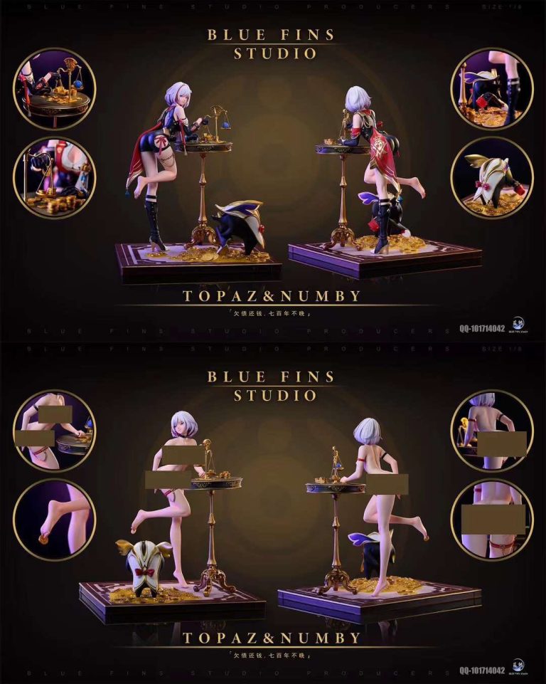 【Last one】1/6 Scale Topaz & Numby-Honkai: Star Rail-BLUE FINS Studio