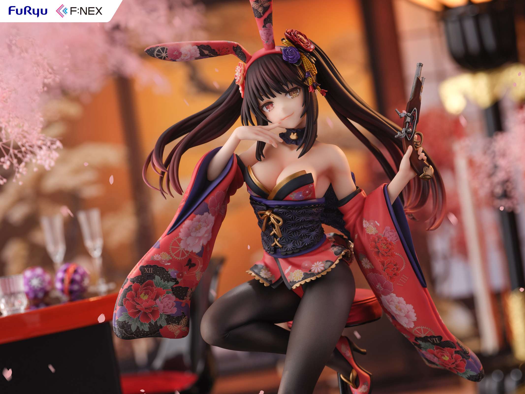 【Pre-sale】1/7 Scale Kimono Bunny Ver. Kurumi Tokisaki-Date A Live-F:NEX Studio