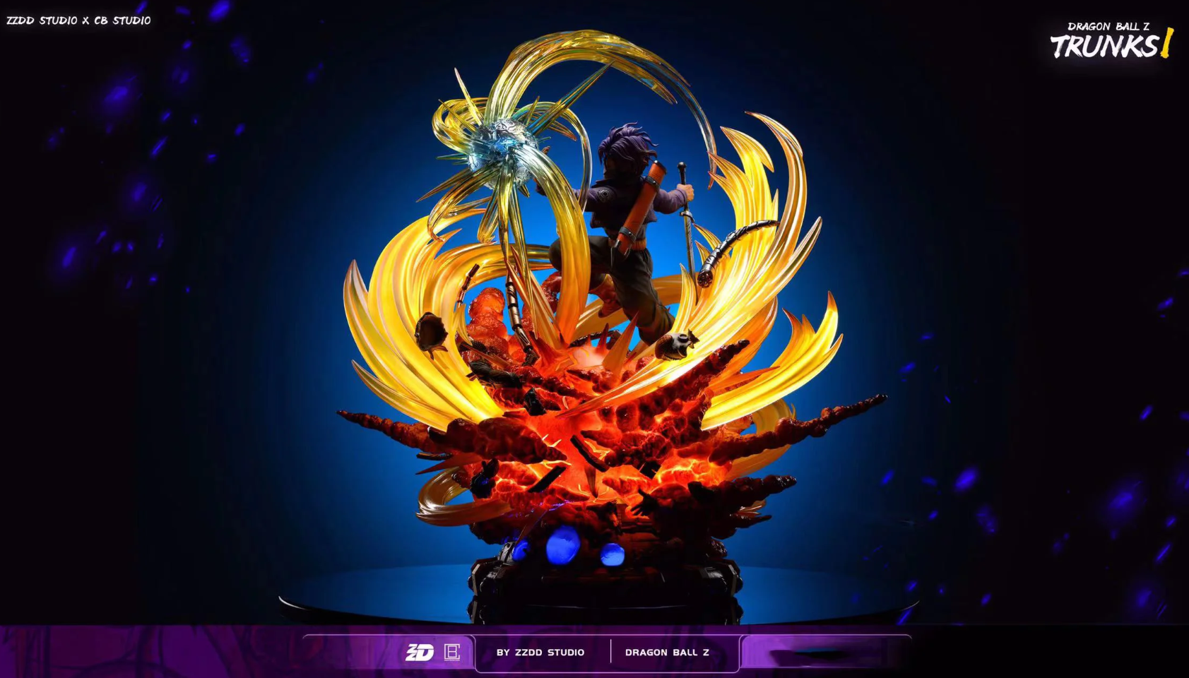 【Pre-sale】Trunks VS Mecha Frieza-ZZDD Studio