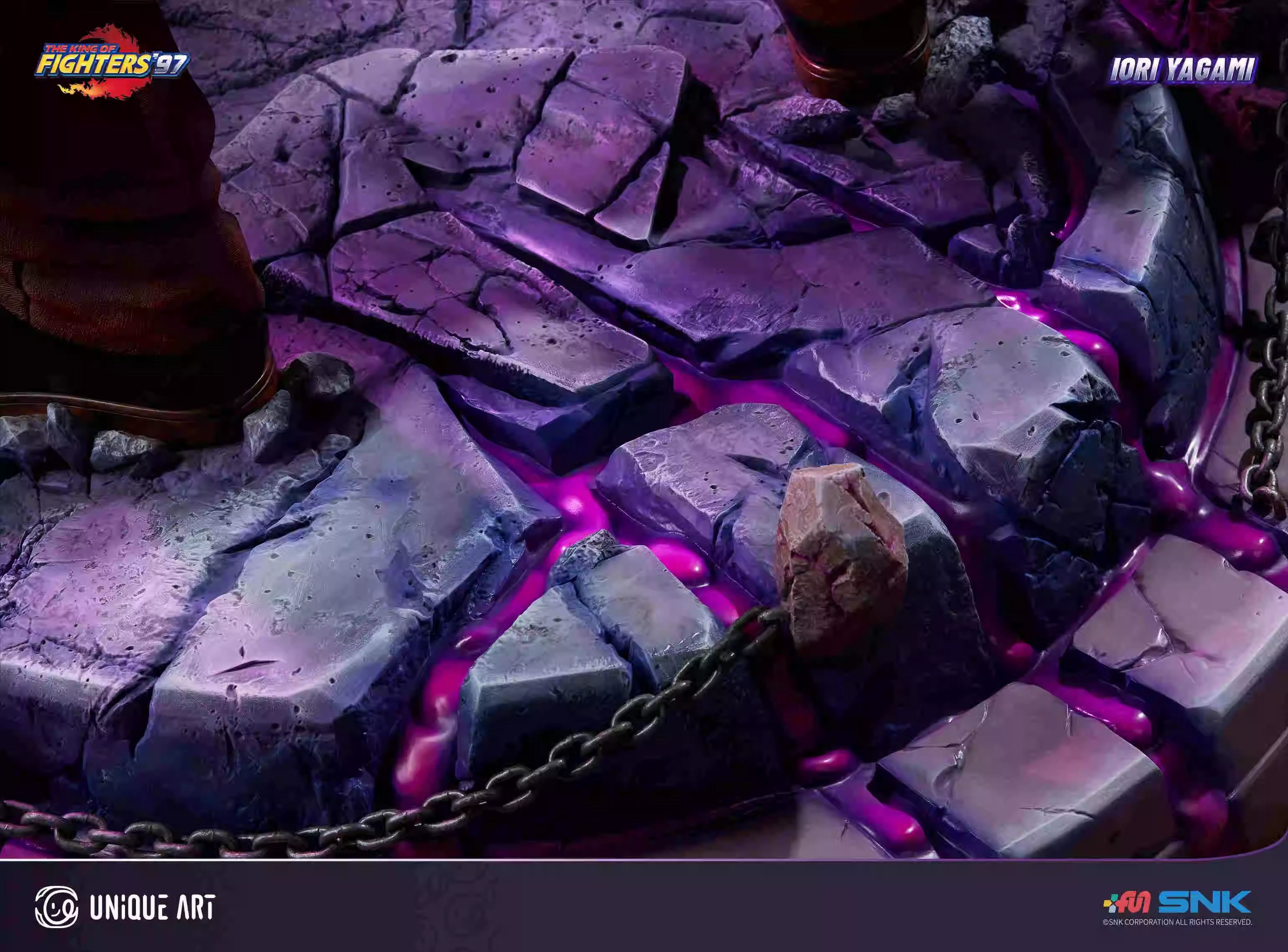 【Pre-sale】1/1 Scale Iori Yagami-The King of Fighters-UNiQUE ART Studio