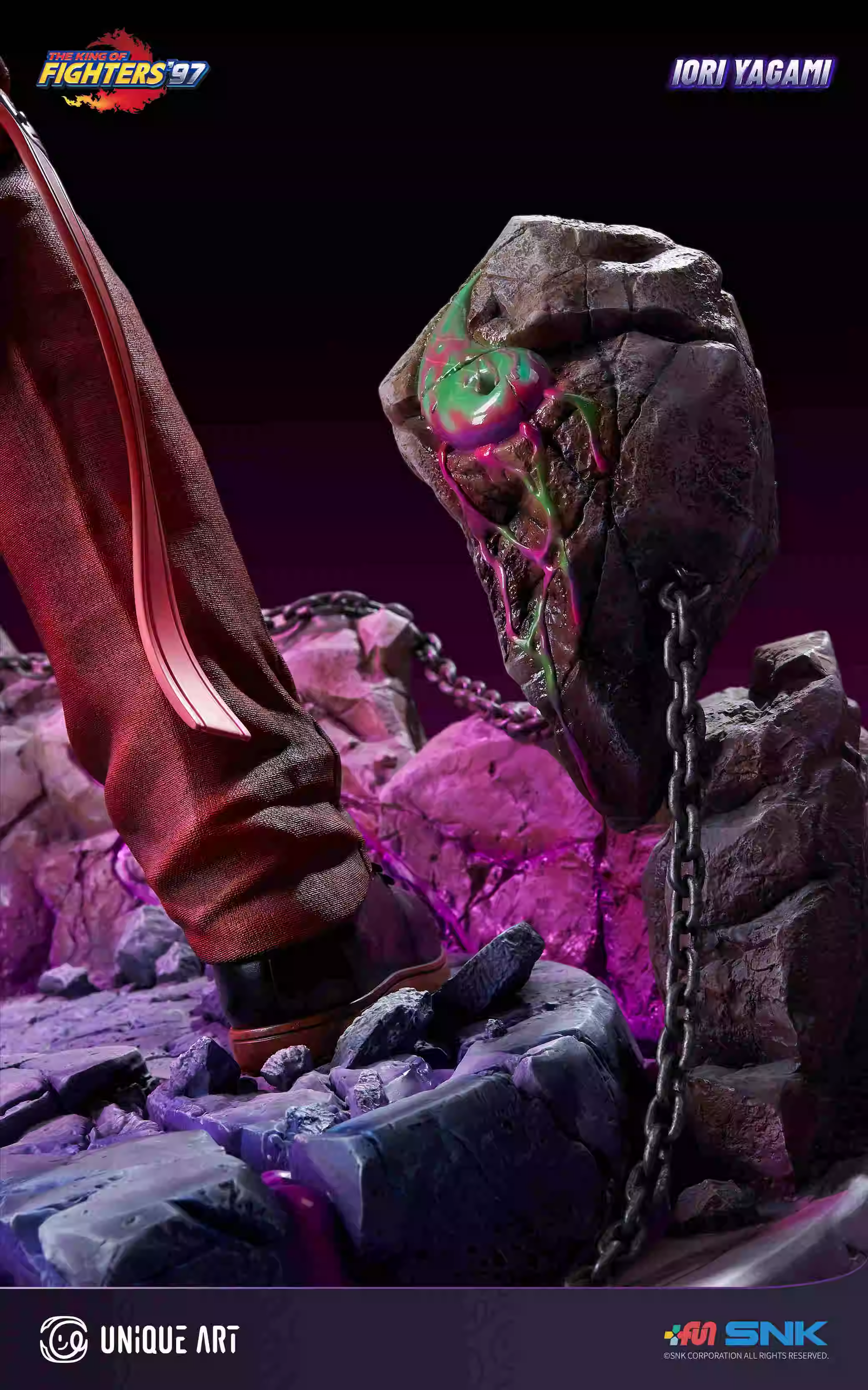 【Pre-sale】1/1 Scale Iori Yagami-The King of Fighters-UNiQUE ART Studio