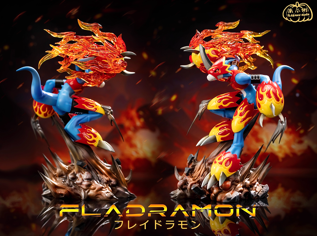 【Pre-sale】MH Scale Fladramon-Digimon-Pokemon Studio