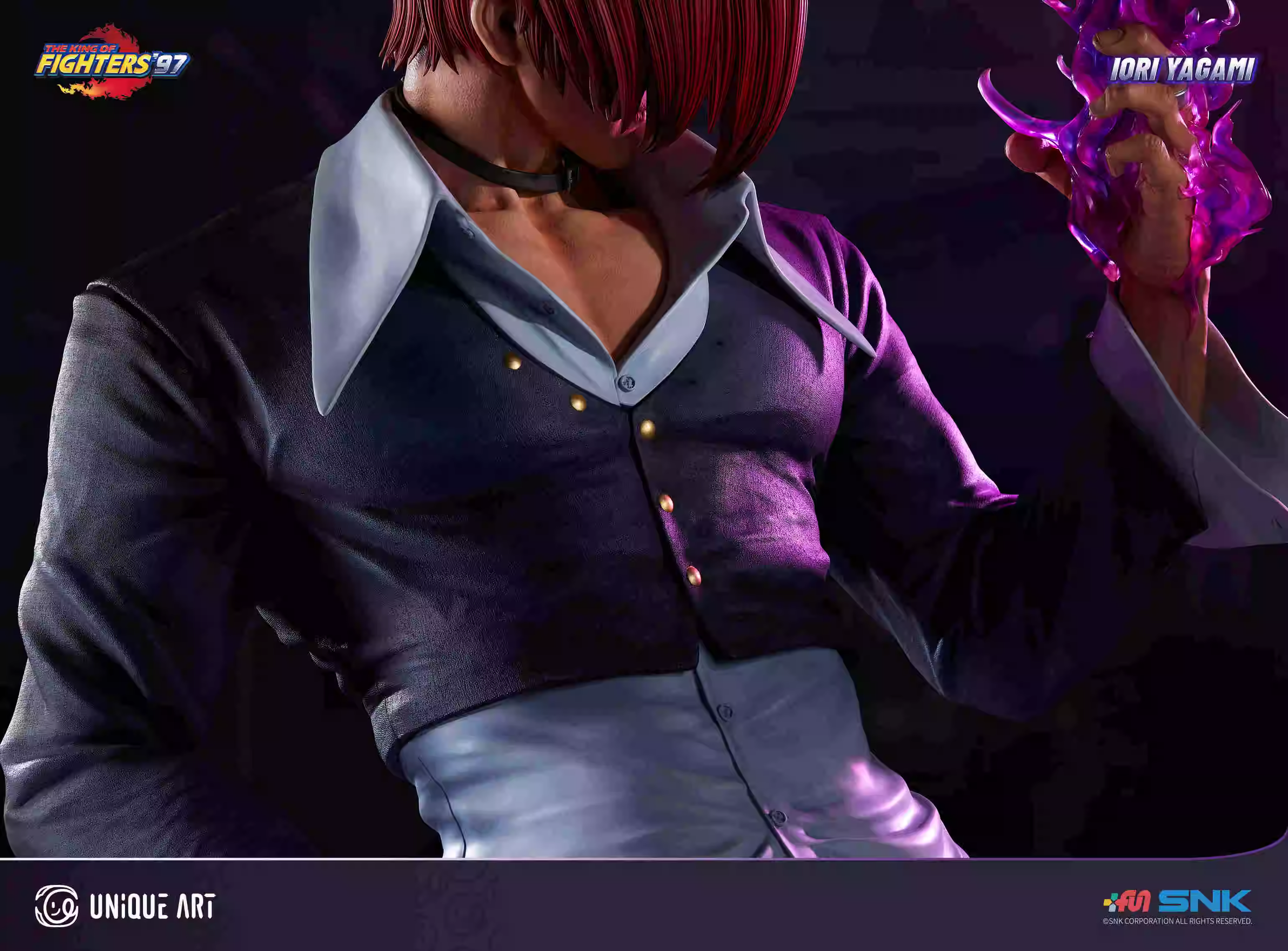 【Pre-sale】1/1 Scale Iori Yagami-The King of Fighters-UNiQUE ART Studio