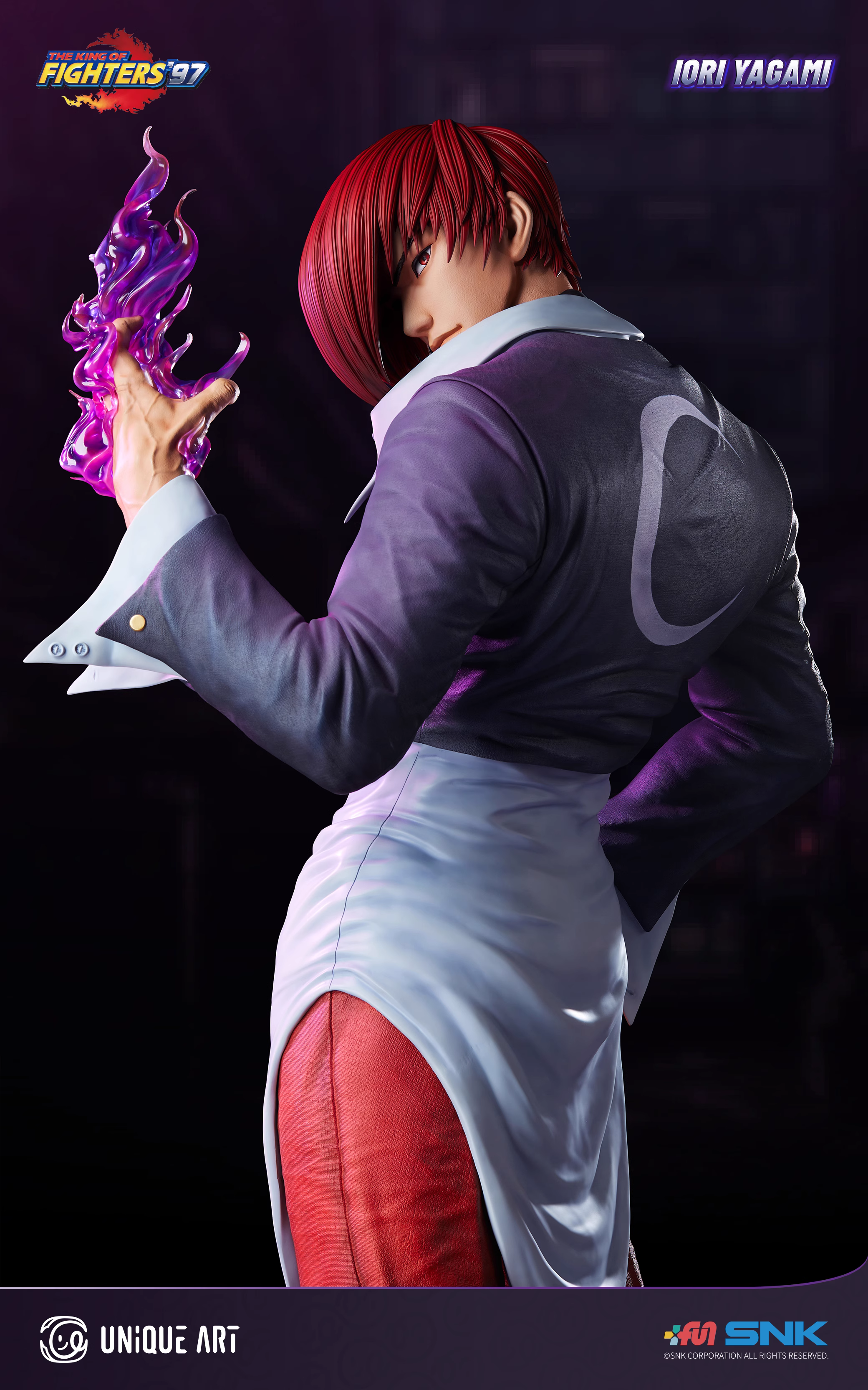 【Pre-sale】1/1 Scale Iori Yagami-The King of Fighters-UNiQUE ART Studio