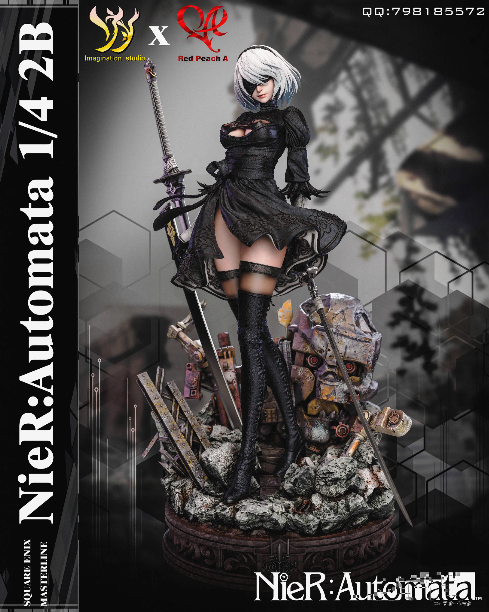 【Sold out】1/4 Scale Yorha No. 2 Type B (2B)-NieR:Automata-Imagination studio