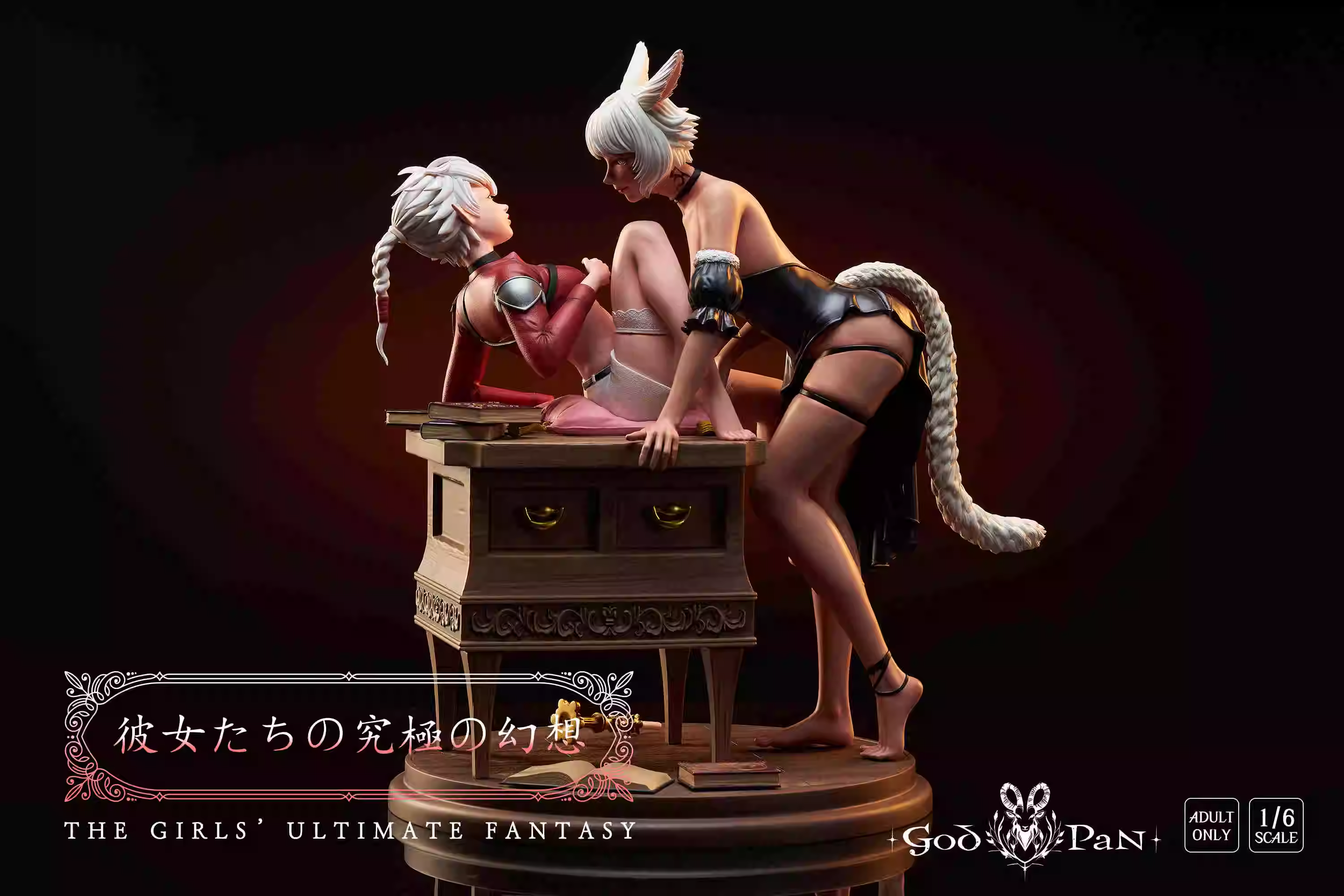 【Pre-sale】1/6 Scale Alisaie Leveilleur & Y'shtola-Final Fantasy 14-God Pan Studio