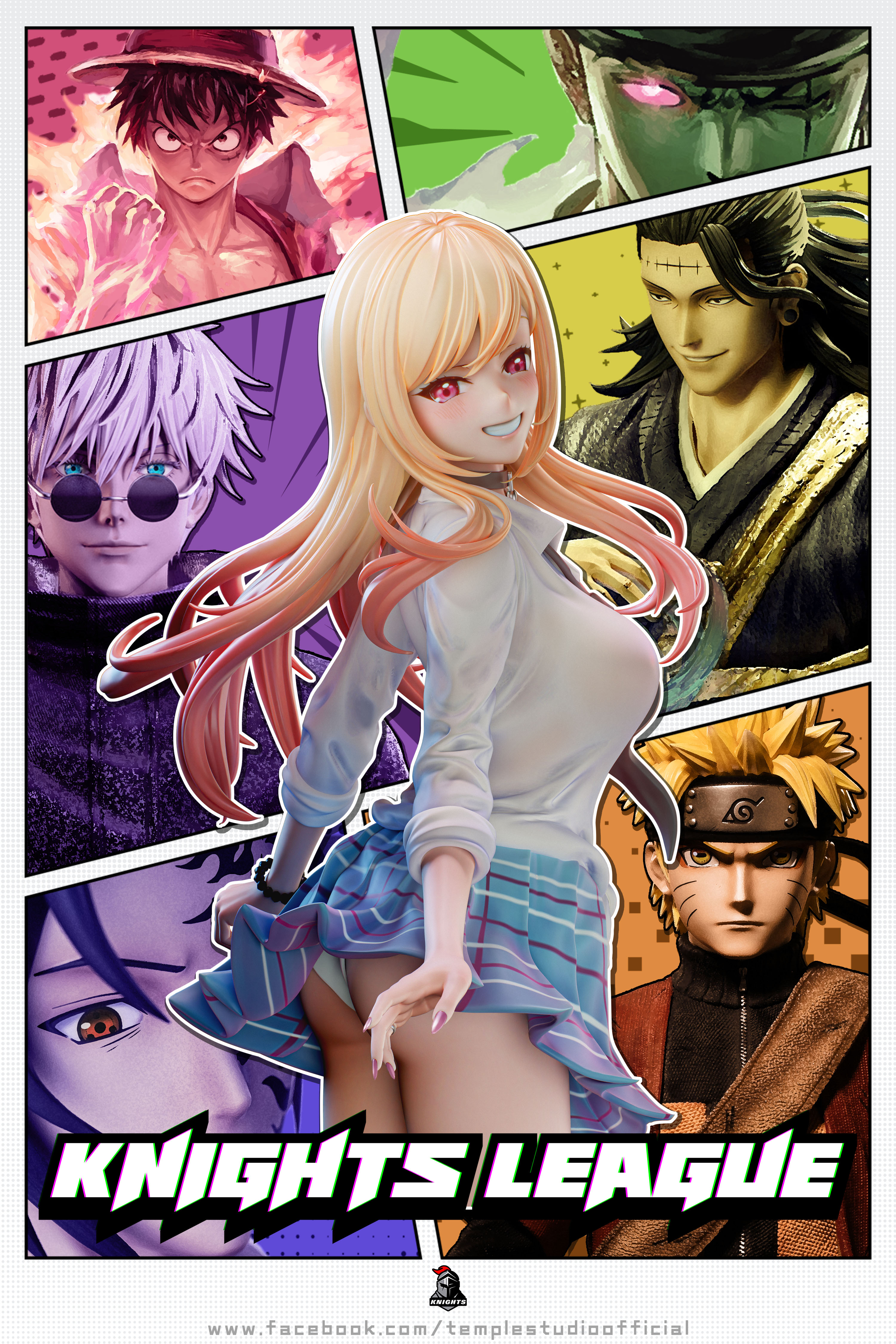 【Sold out】1/2, 1/4 & 1/6 Scale Kitagawa Marin-My Dress-Up Darling-Temple Studio(Knight League)