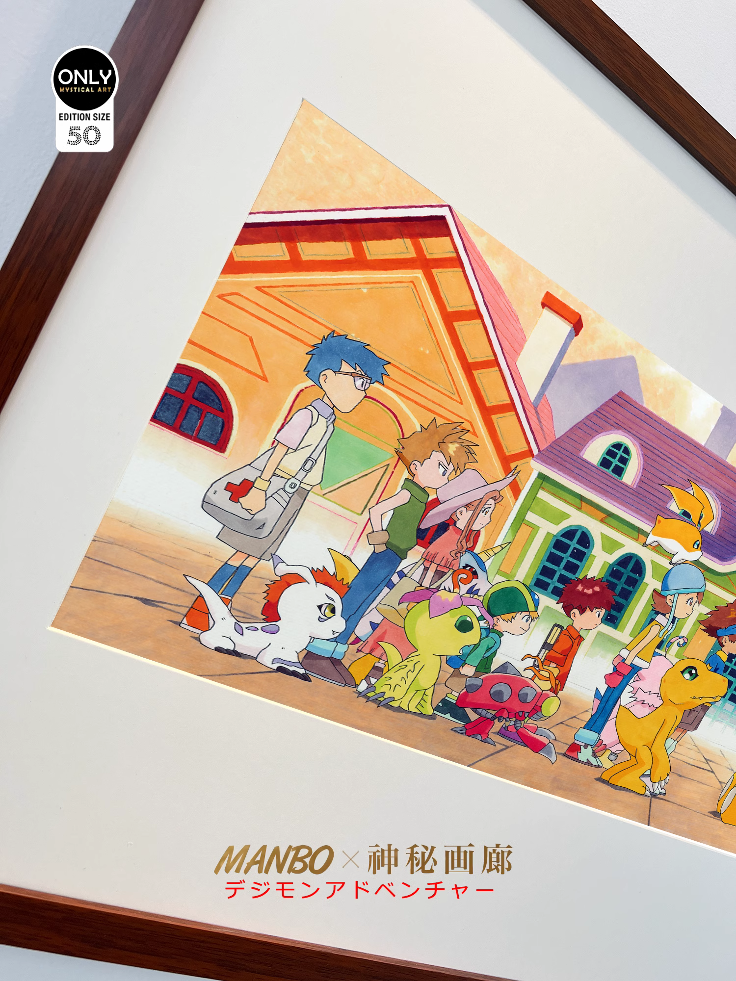 【In stock】Decorative Painting of Palmon Evolution-Digimon Adventure-Mystical Art Studio