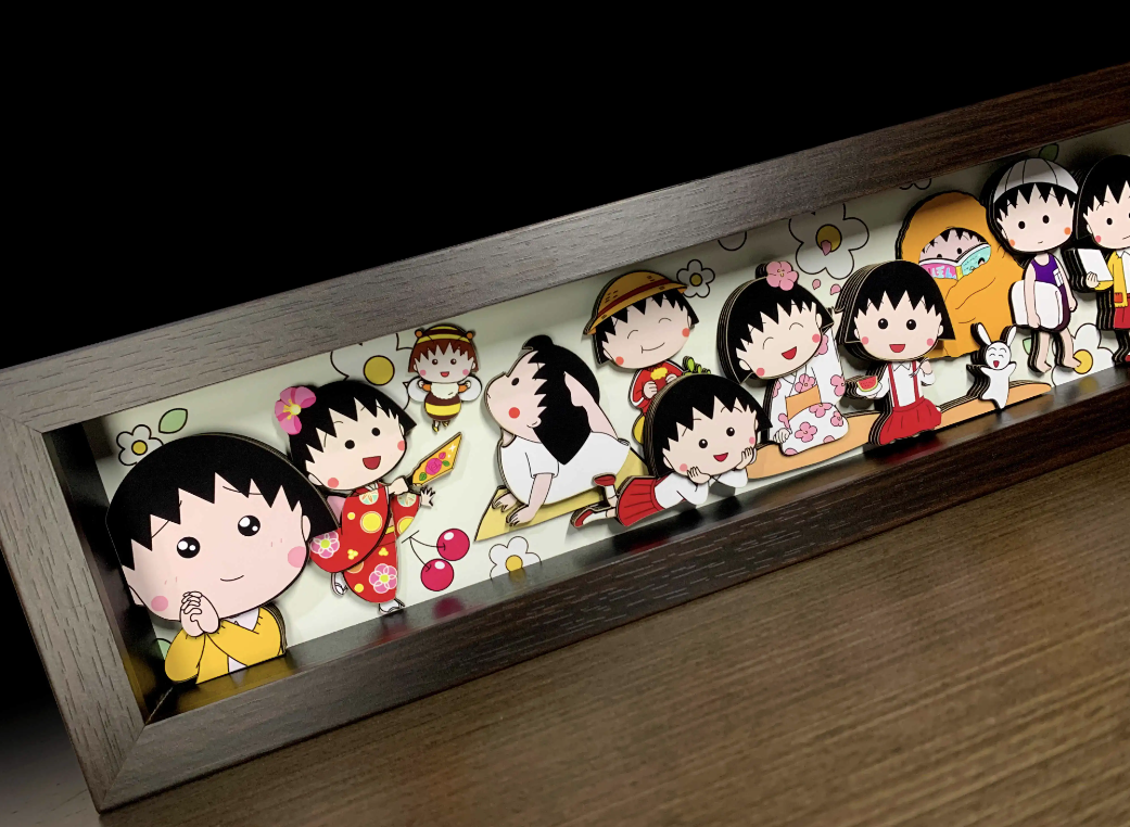 【In stock】Decorative Painting of Chibi Maruko-chan-MOMO Studio