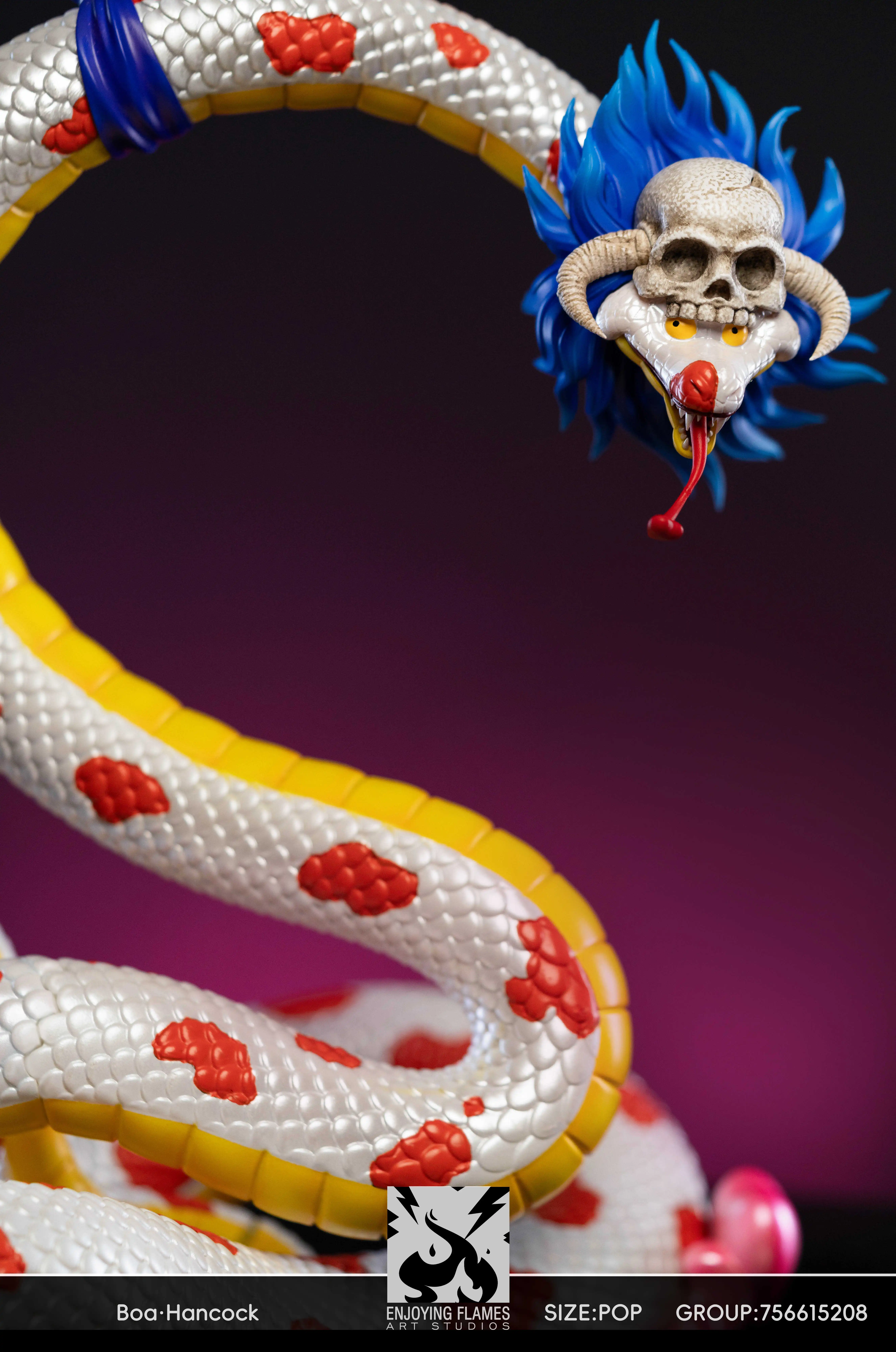 【Sold out】POP Scale Boa Hancock-Enjoying Flames studio