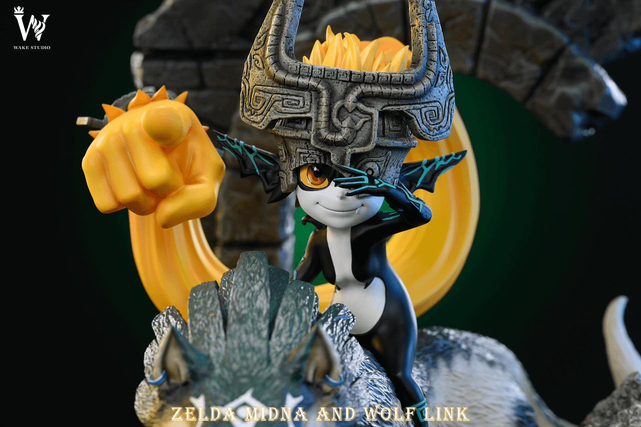 【Last one】1/4 Scale Wolf Link and midna-The Legend of Zelda-Wake Studio