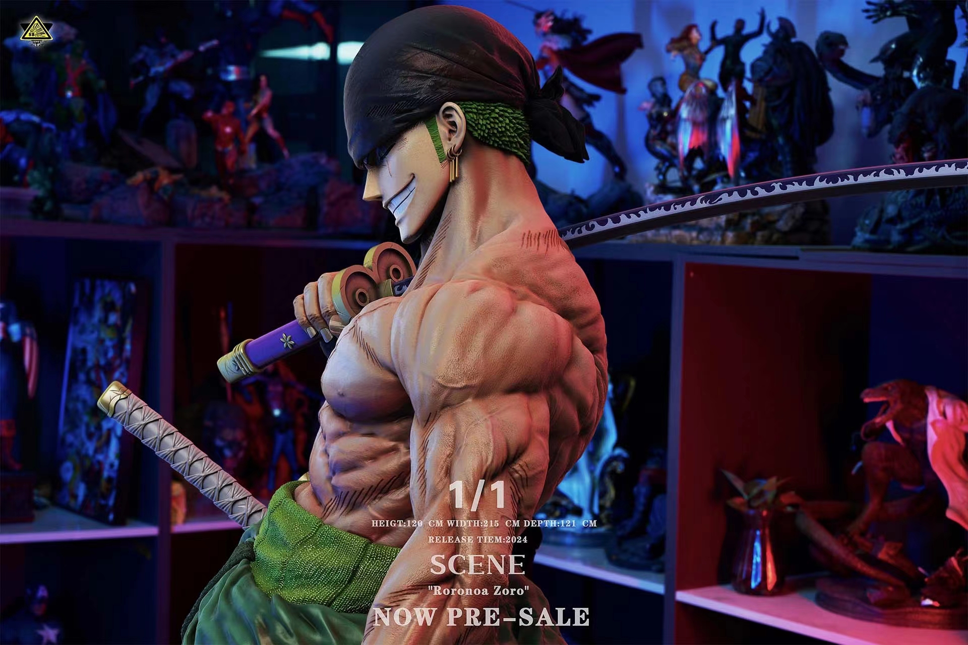 【Pre-sale】1/1 Scale Zoro-SuperBomb Studio