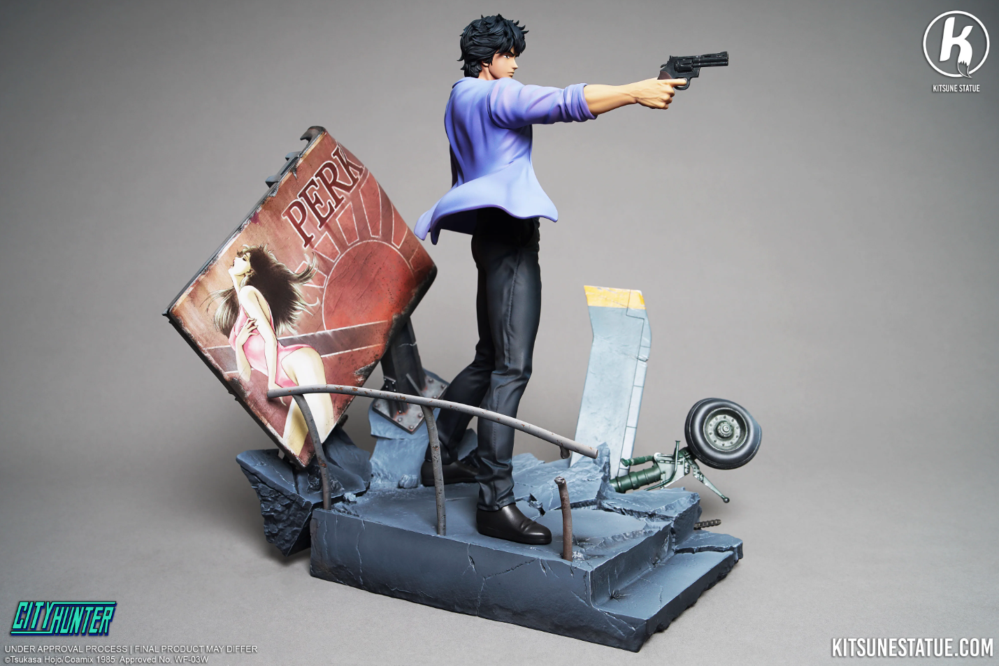 【In stock】1/6 Scale Saeba Ryō-City Hunter-Kitsune Statue
