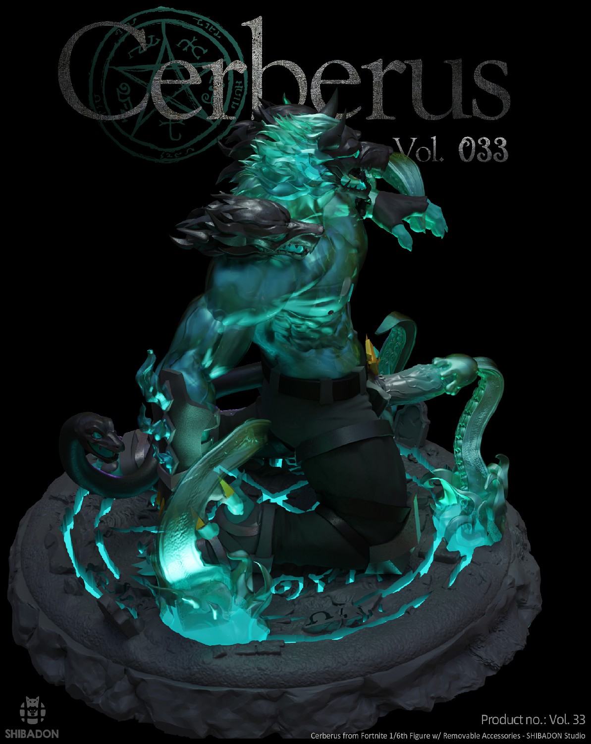 【Sold out】1/6 Scale Cerberus-Other Series-Shibadon Studio