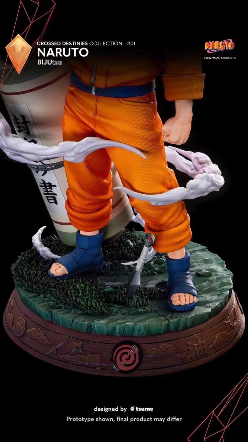【Pre-sale】1/4 Scale Uchiha Sasuke & Uzumaki Naruto-TSUME BIJUtsu studio