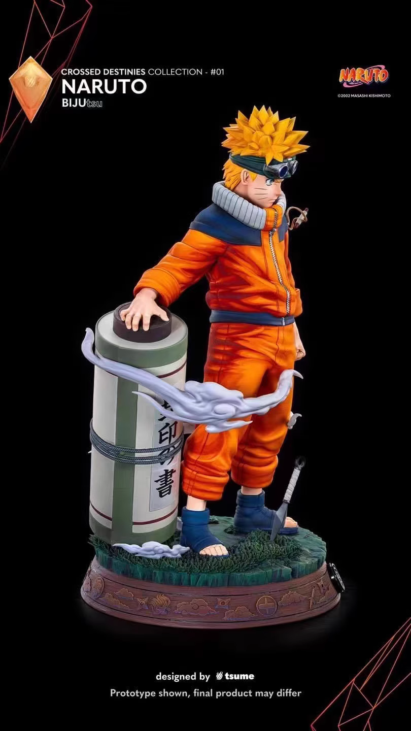【Pre-sale】1/4 Scale Uchiha Sasuke & Uzumaki Naruto-TSUME BIJUtsu studio