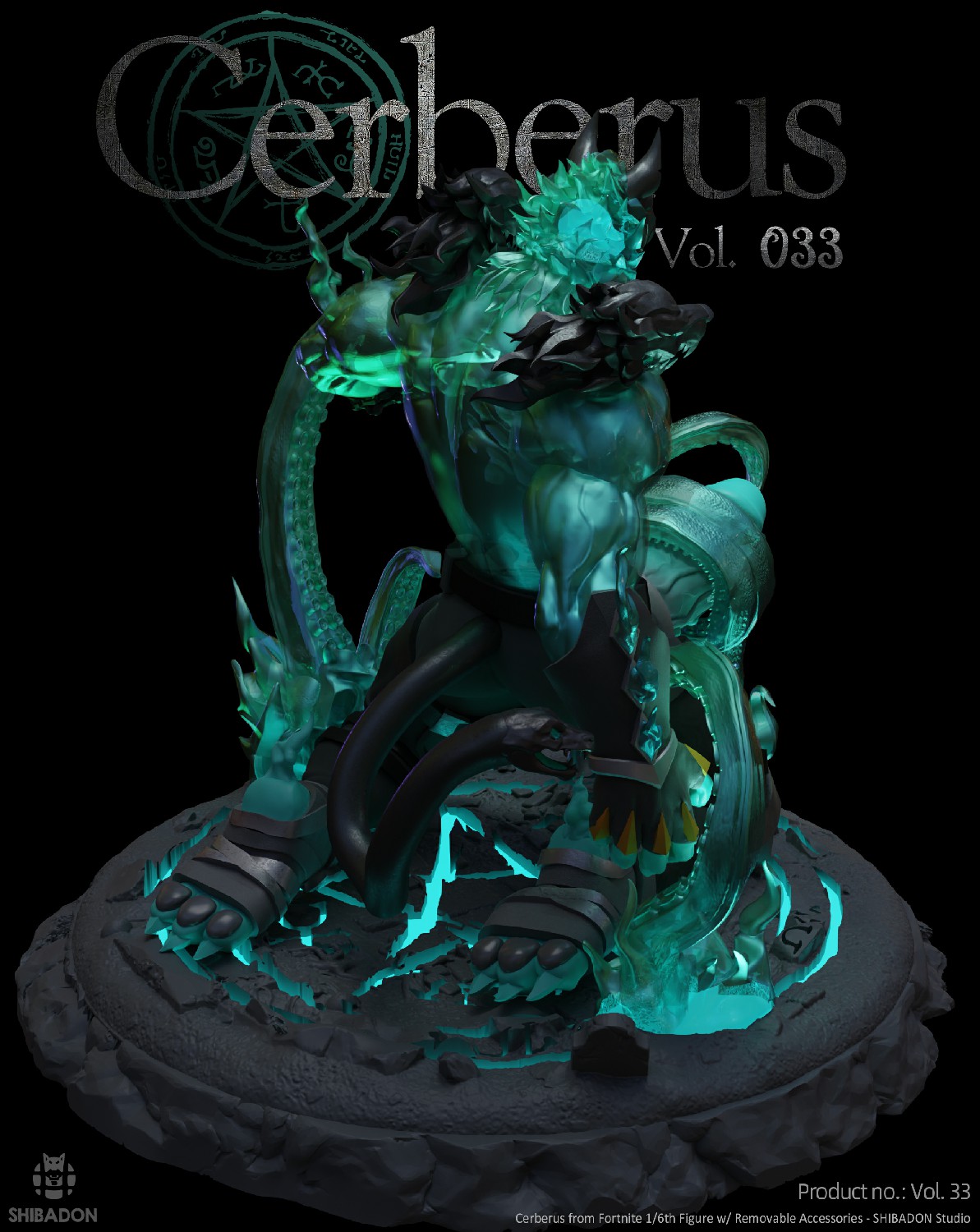 【Sold out】1/6 Scale Cerberus-Other Series-Shibadon Studio