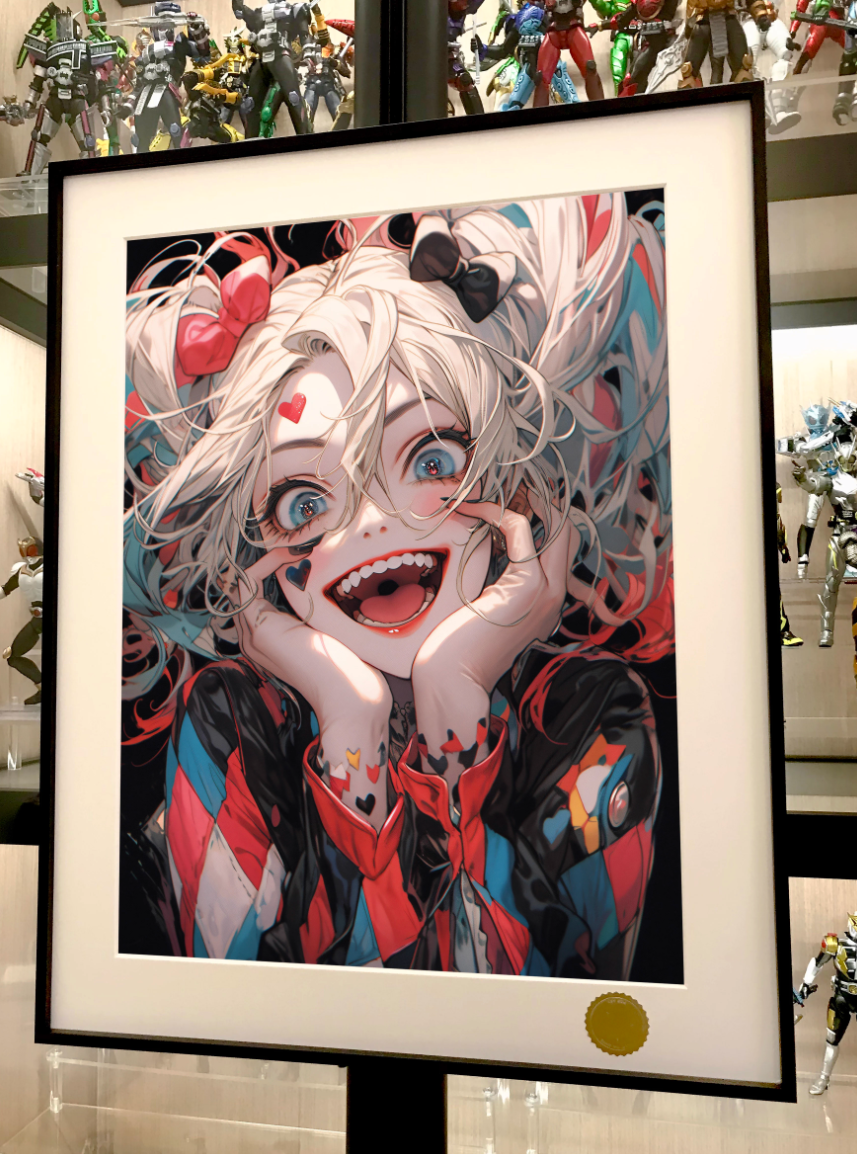 【Pre-sale】Decorative Painting of Harley Quinn-Joker-XingKong Studio