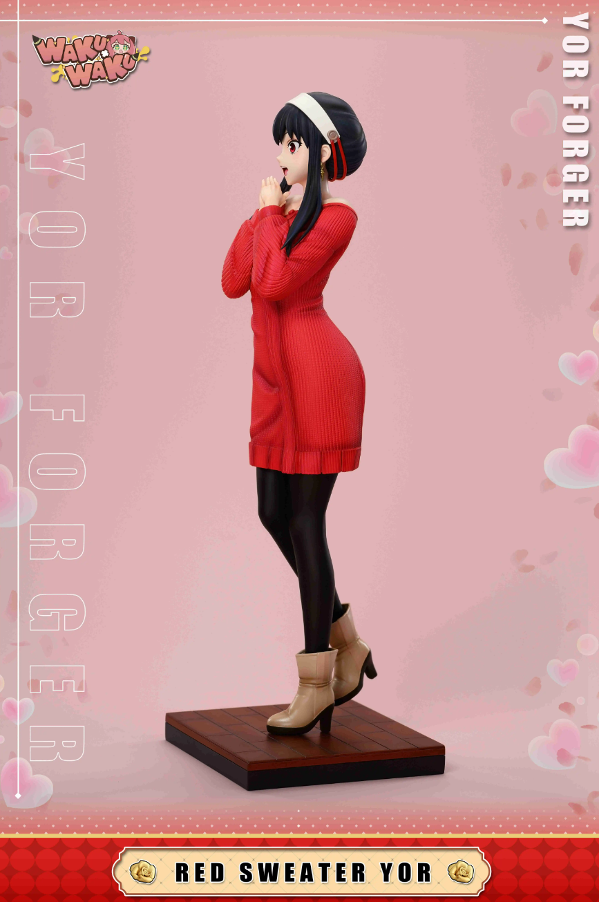 【In stock】Red Sweater Yor-WakuWaku Studio