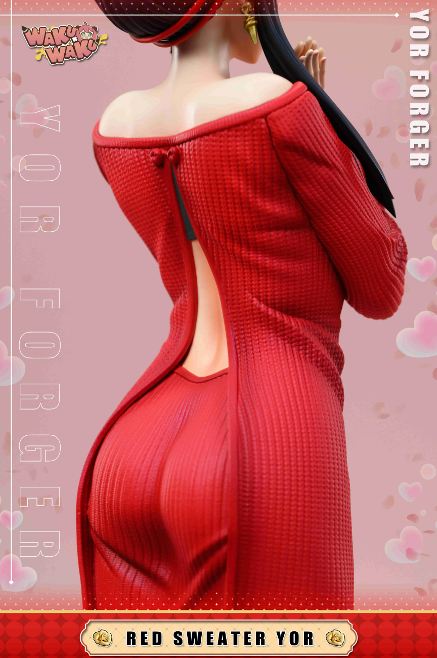 【In stock】Red Sweater Yor-WakuWaku Studio