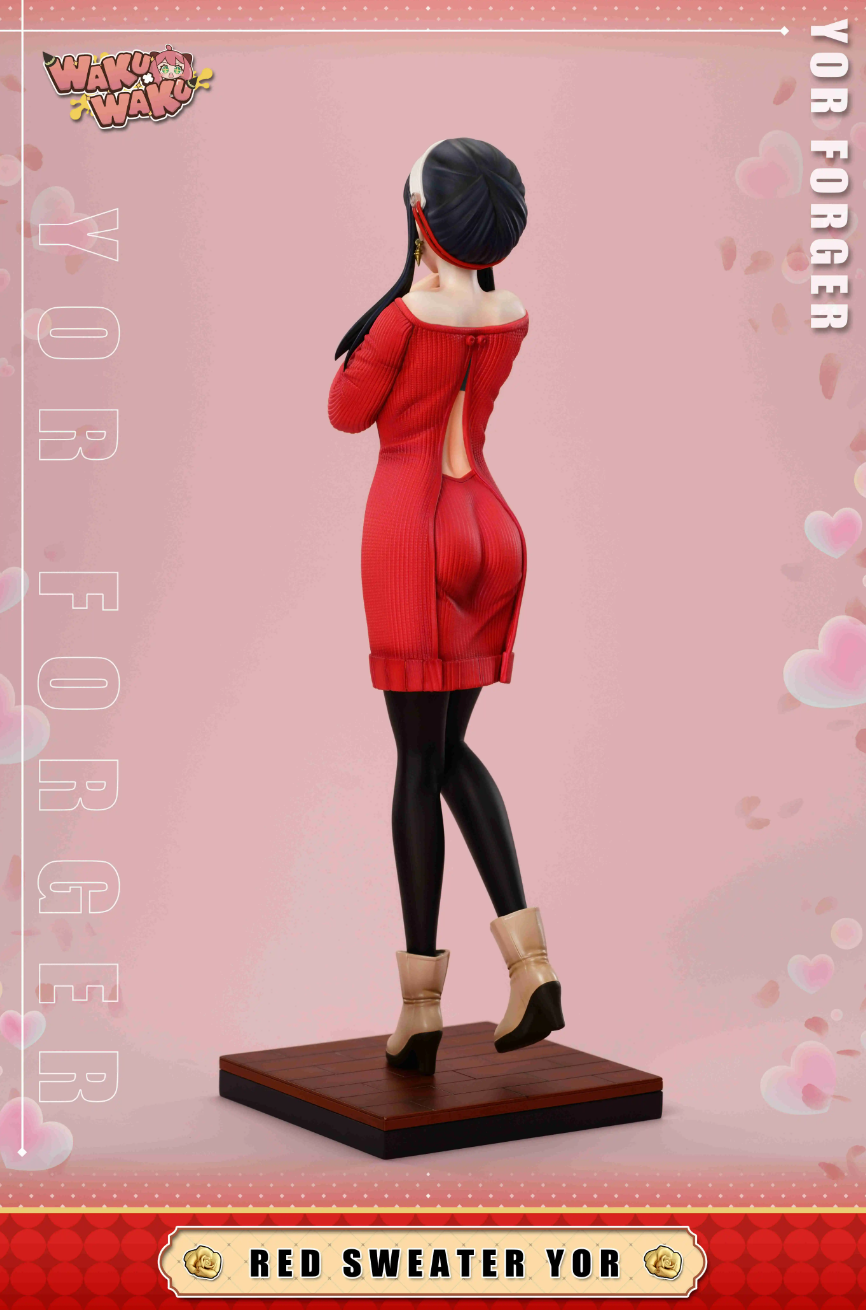 【In stock】Red Sweater Yor-WakuWaku Studio