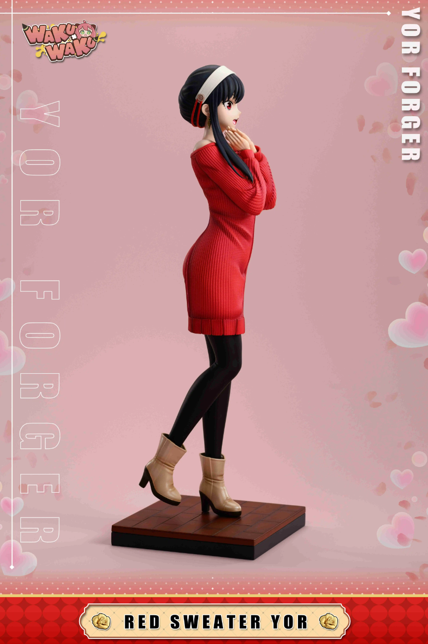 【In stock】Red Sweater Yor-WakuWaku Studio