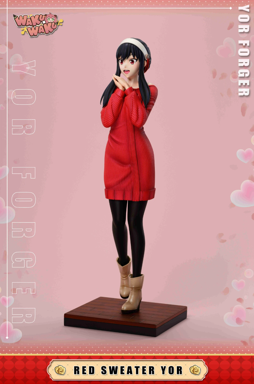 【In stock】Red Sweater Yor-WakuWaku Studio