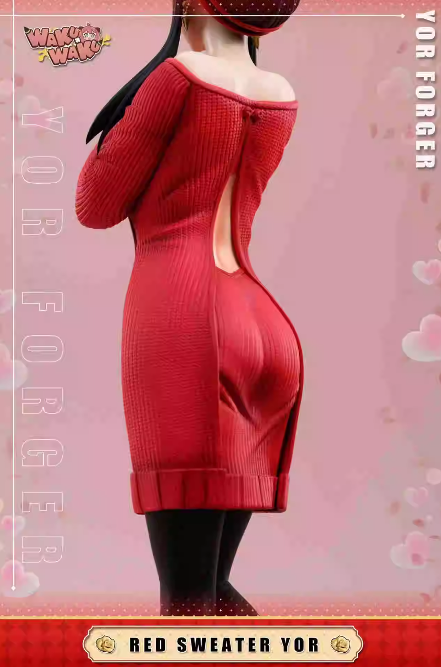 【In stock】Red Sweater Yor-WakuWaku Studio