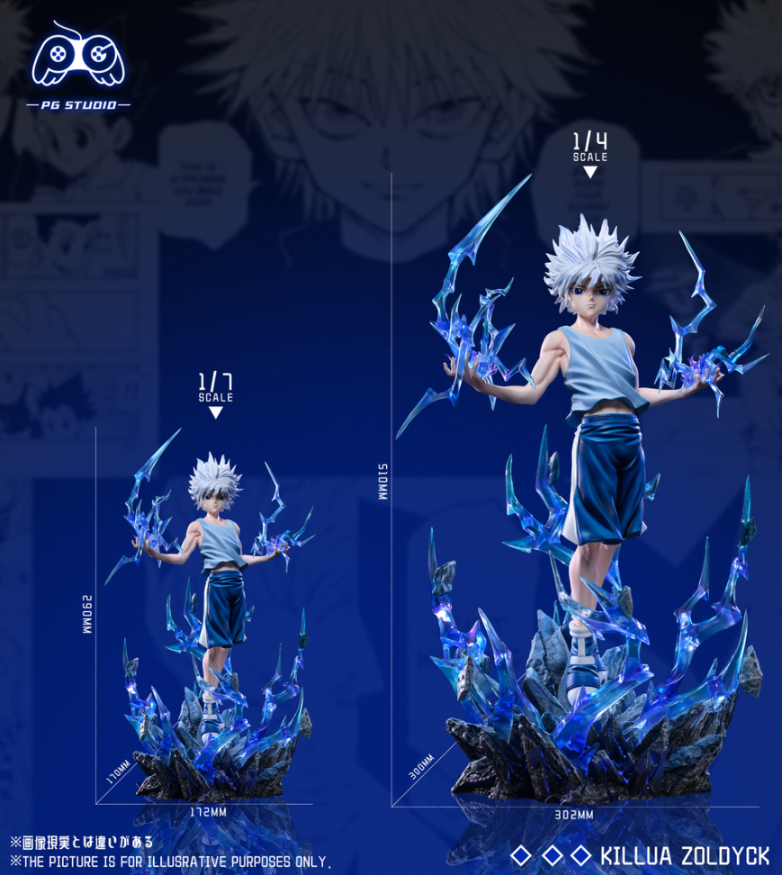【Sold out】1/4 & 1/7 Scale Killua 3.0 with LED-HUNTER X HUNTER-PG Studio