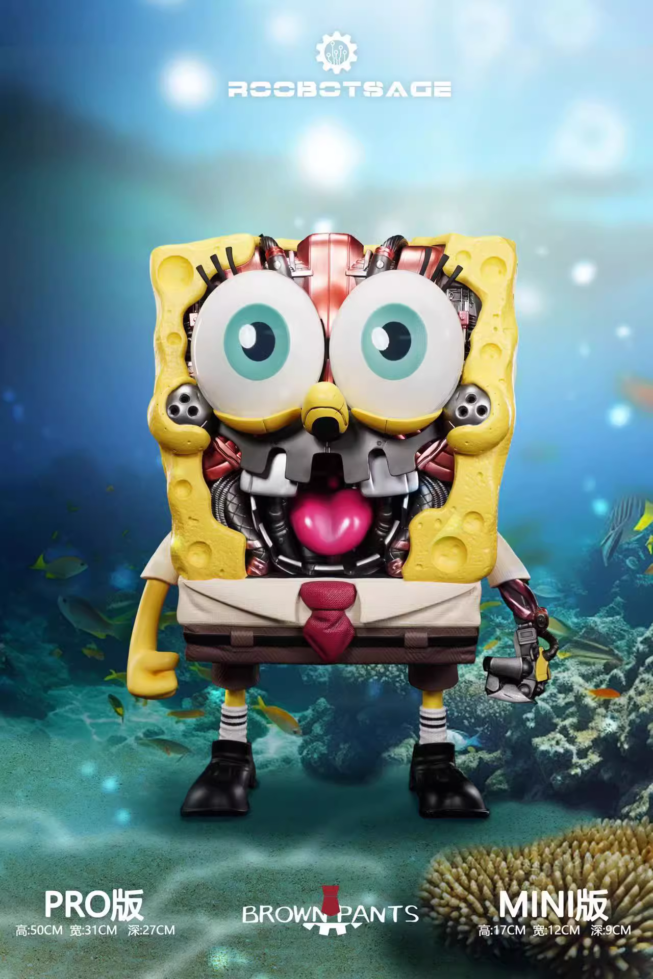 【Pre-sale】Mechanical SpongeBob SquarePants-SpongeBob SquarePants-ROBOTS AGE Studio