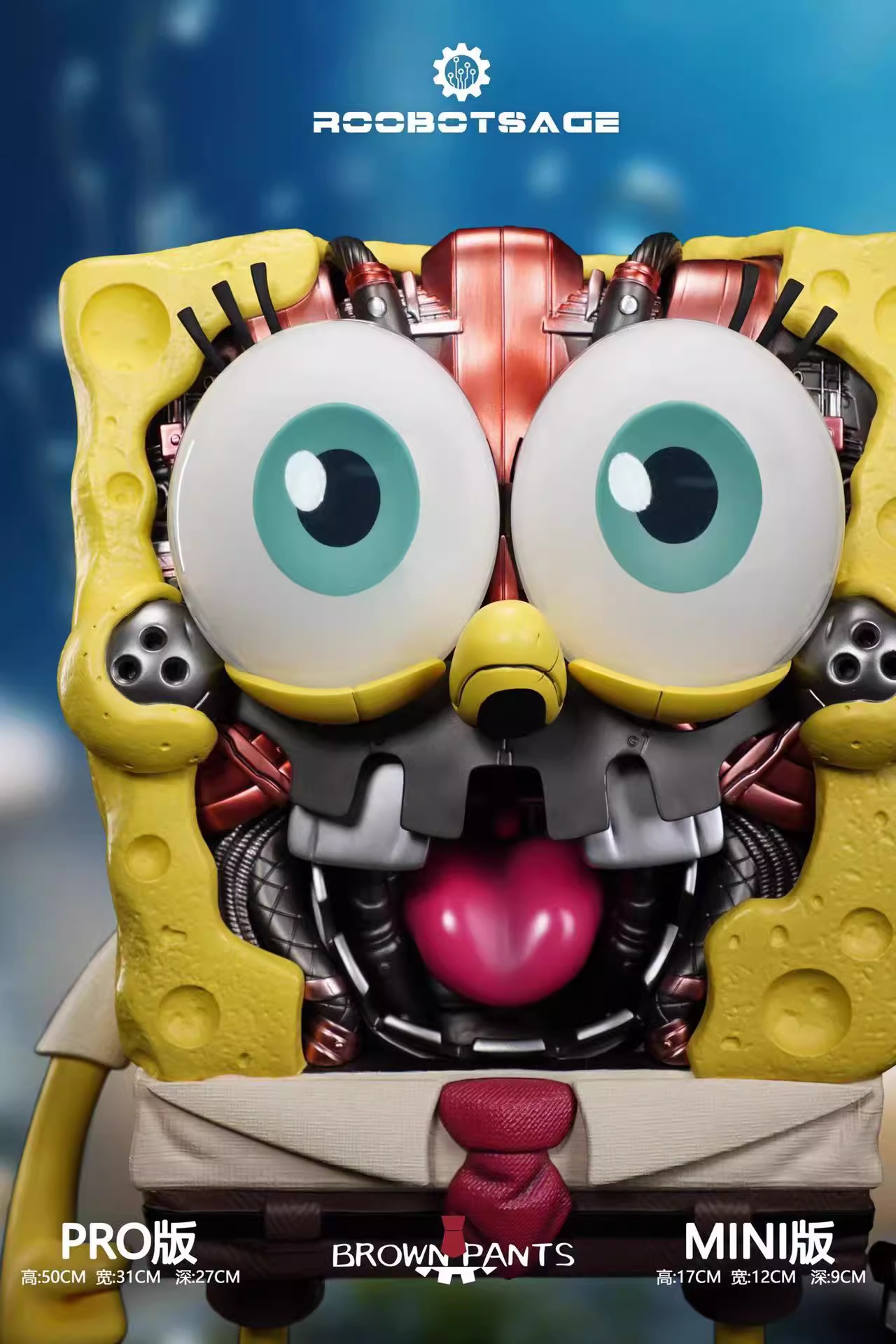 【Pre-sale】Mechanical SpongeBob SquarePants-SpongeBob SquarePants-ROBOTS AGE Studio