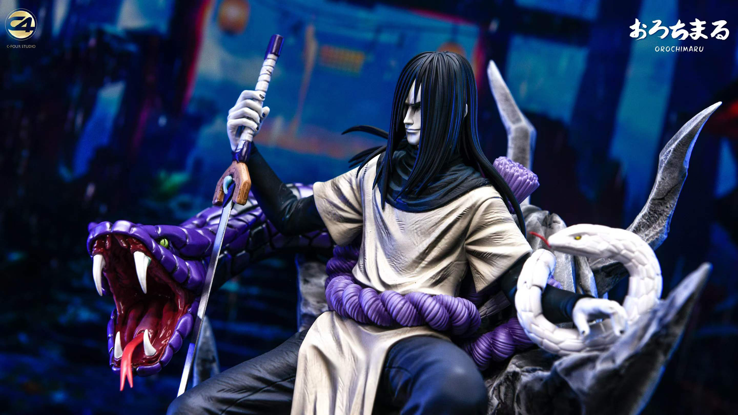 【Sold out】1/6 Scale Sitting Orochimaru-C4 Studio